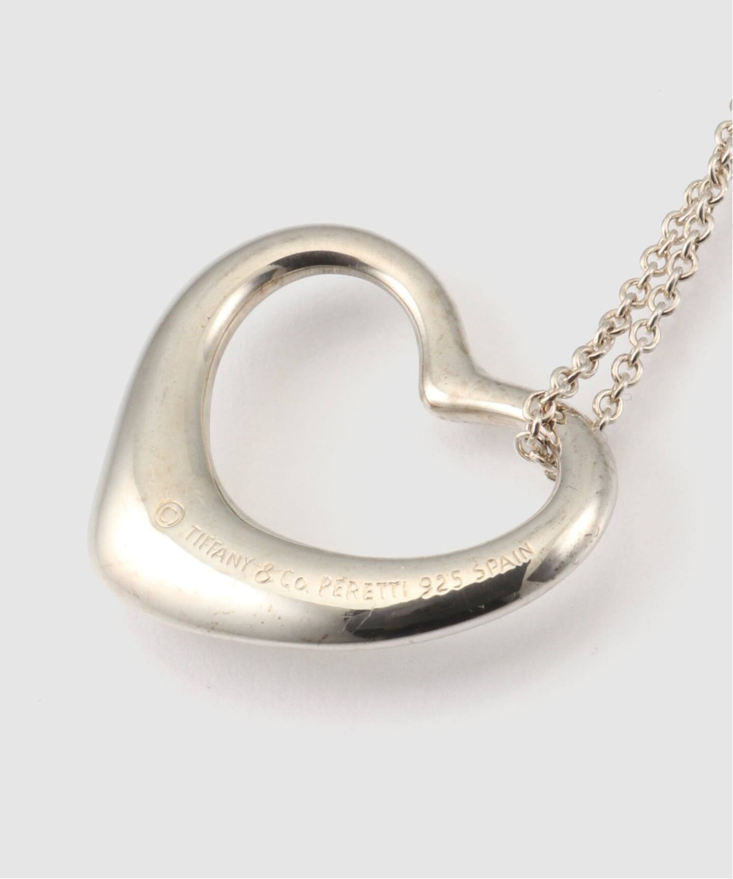 VINTAGE TIFFANY&Co./ティファニー】Open heart necklace l