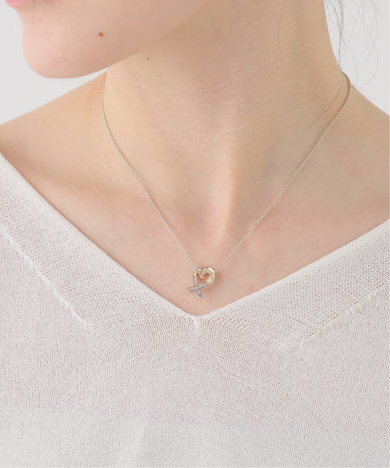 VINTAGE TIFFANY&Co./ティファニー】Loving heart necklace s 