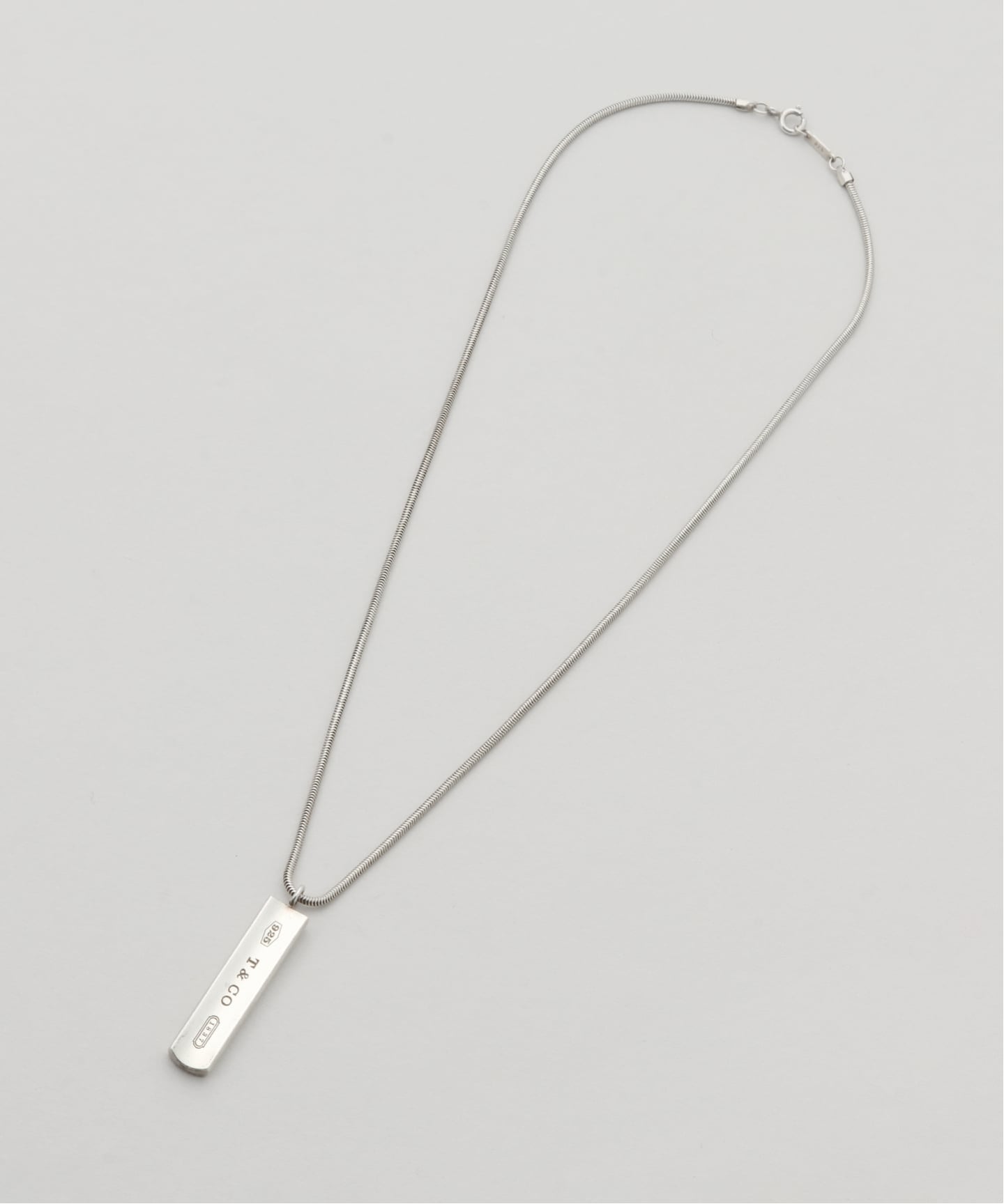 VINTAGE TIFFANY&Co./ティファニー】1837 bar necklace（ネックレス