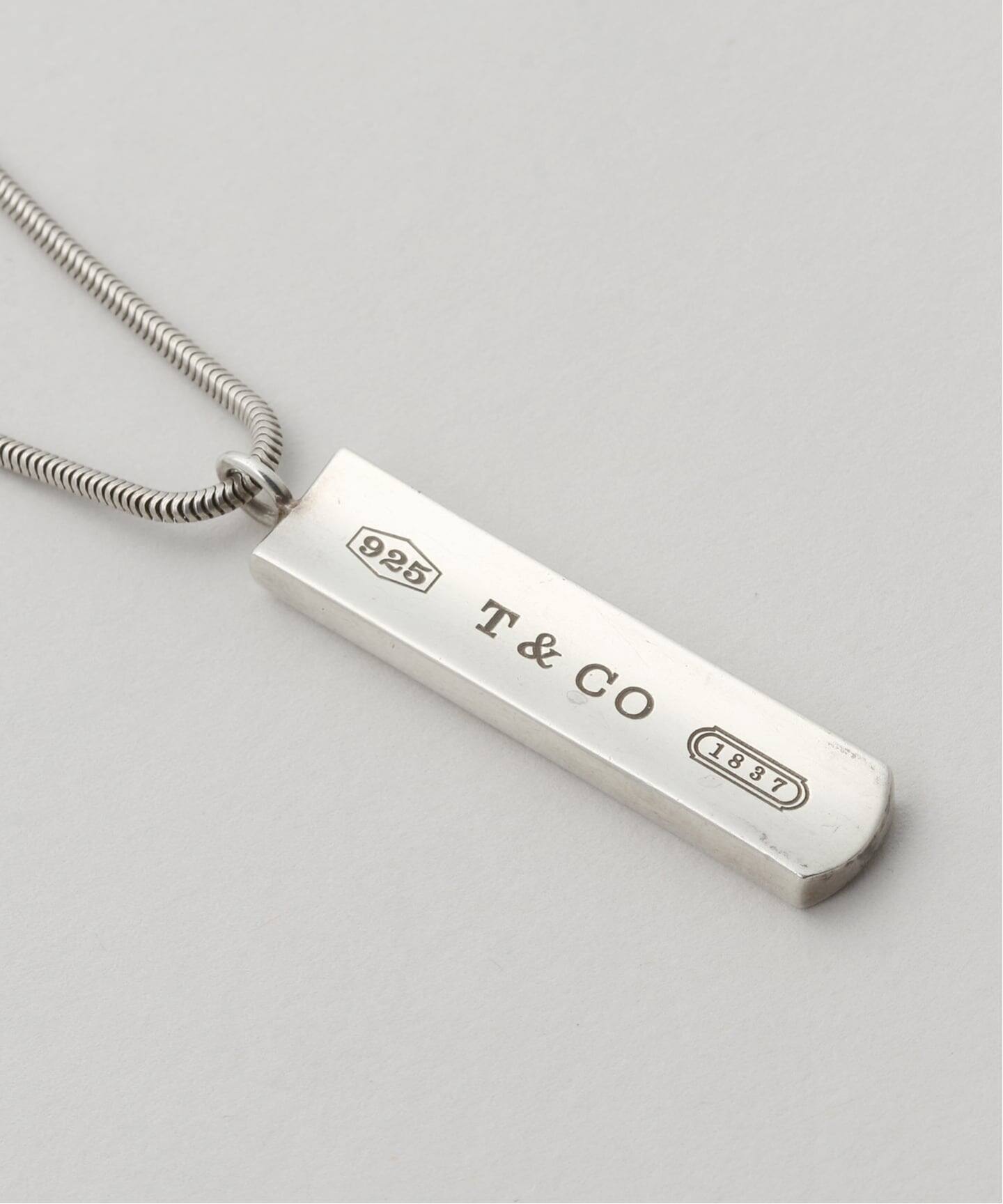 VINTAGE TIFFANY&Co./ティファニー】1837 bar necklace（ネックレス