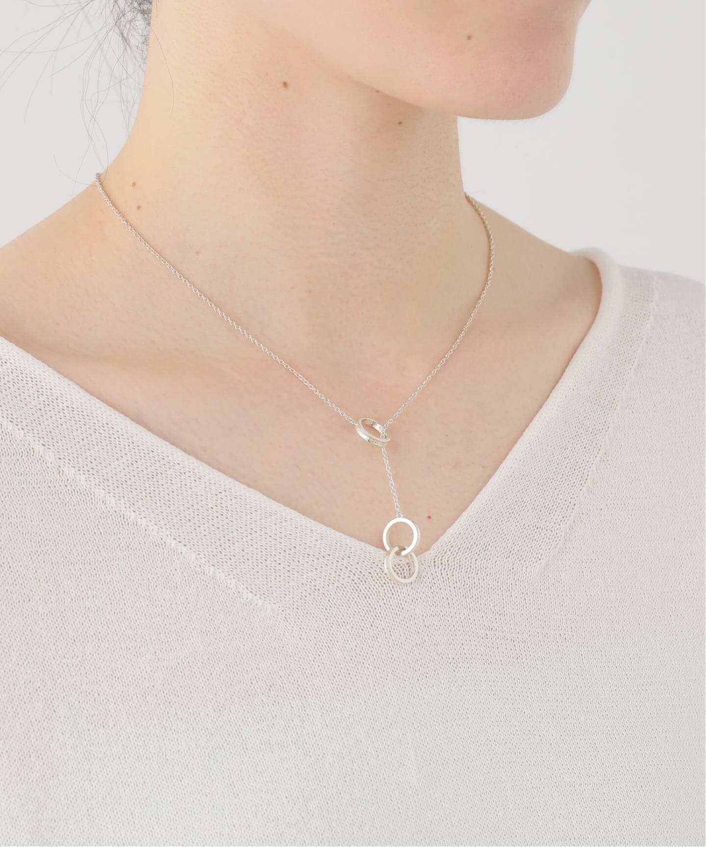 VINTAGE TIFFANY&Co./ティファニー】1837 circle lariat necklace