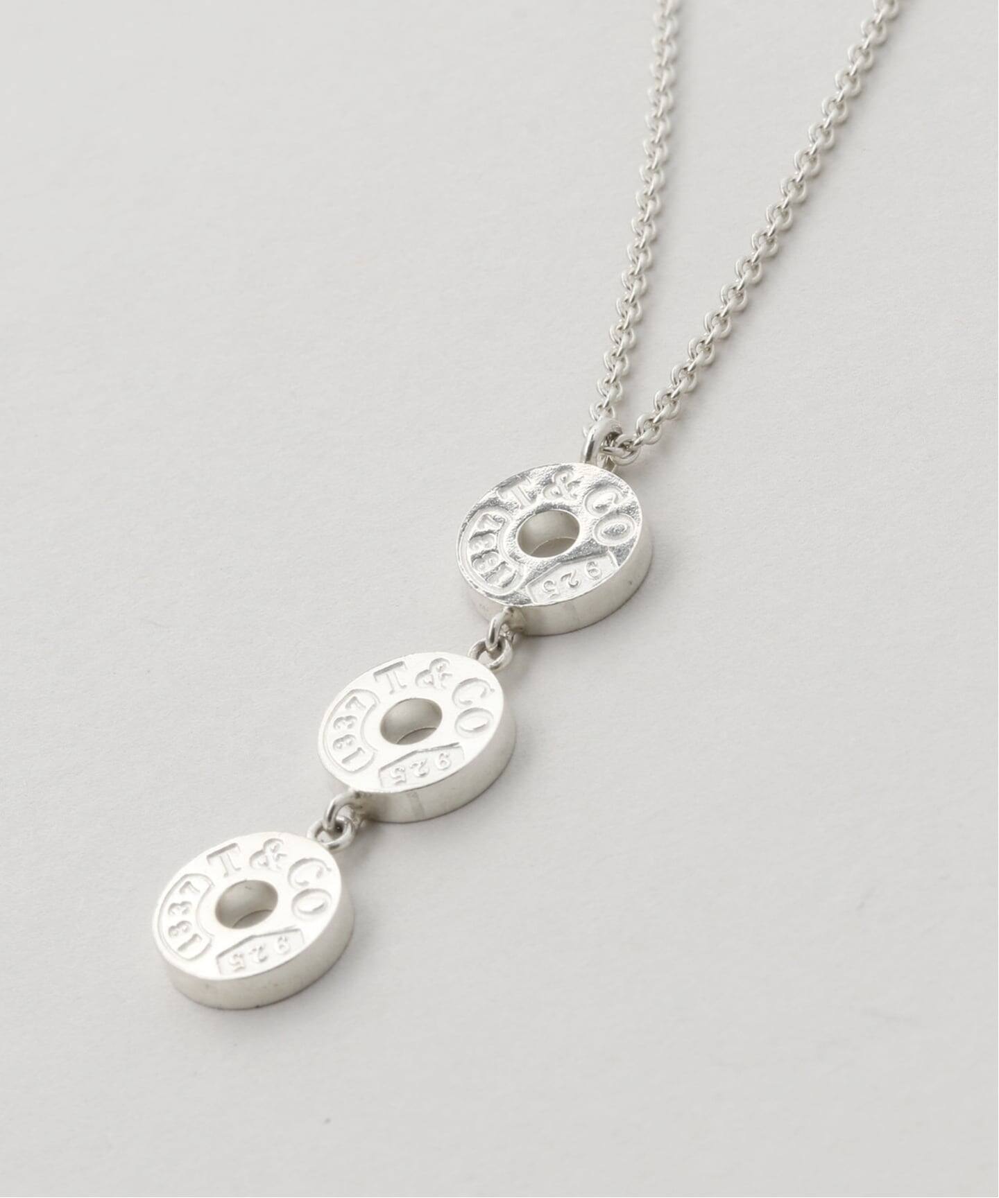VINTAGE TIFFANY&Co./ティファニー】1837 three circle necklace