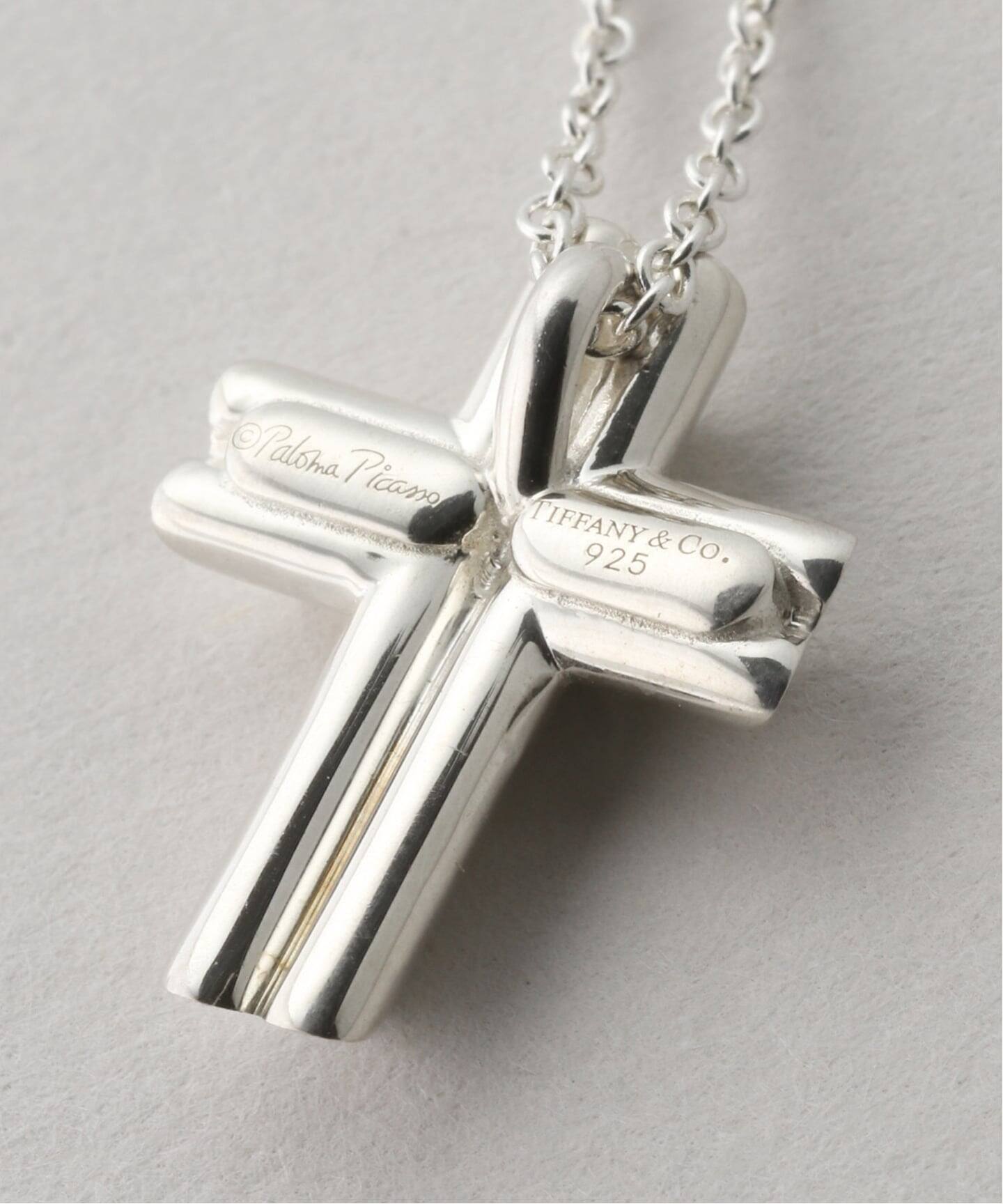 VINTAGE TIFFANY&Co./ティファニー】Tenderness cross necklace