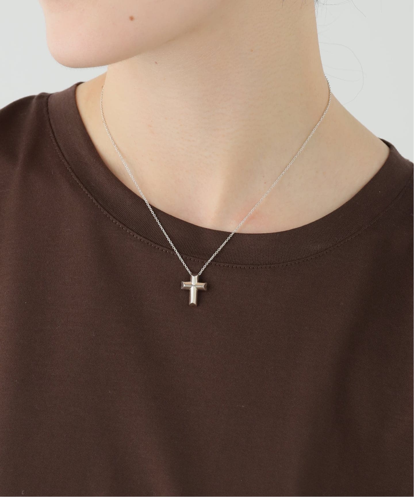 VINTAGE TIFFANY&Co./ティファニー】Tenderness cross necklace