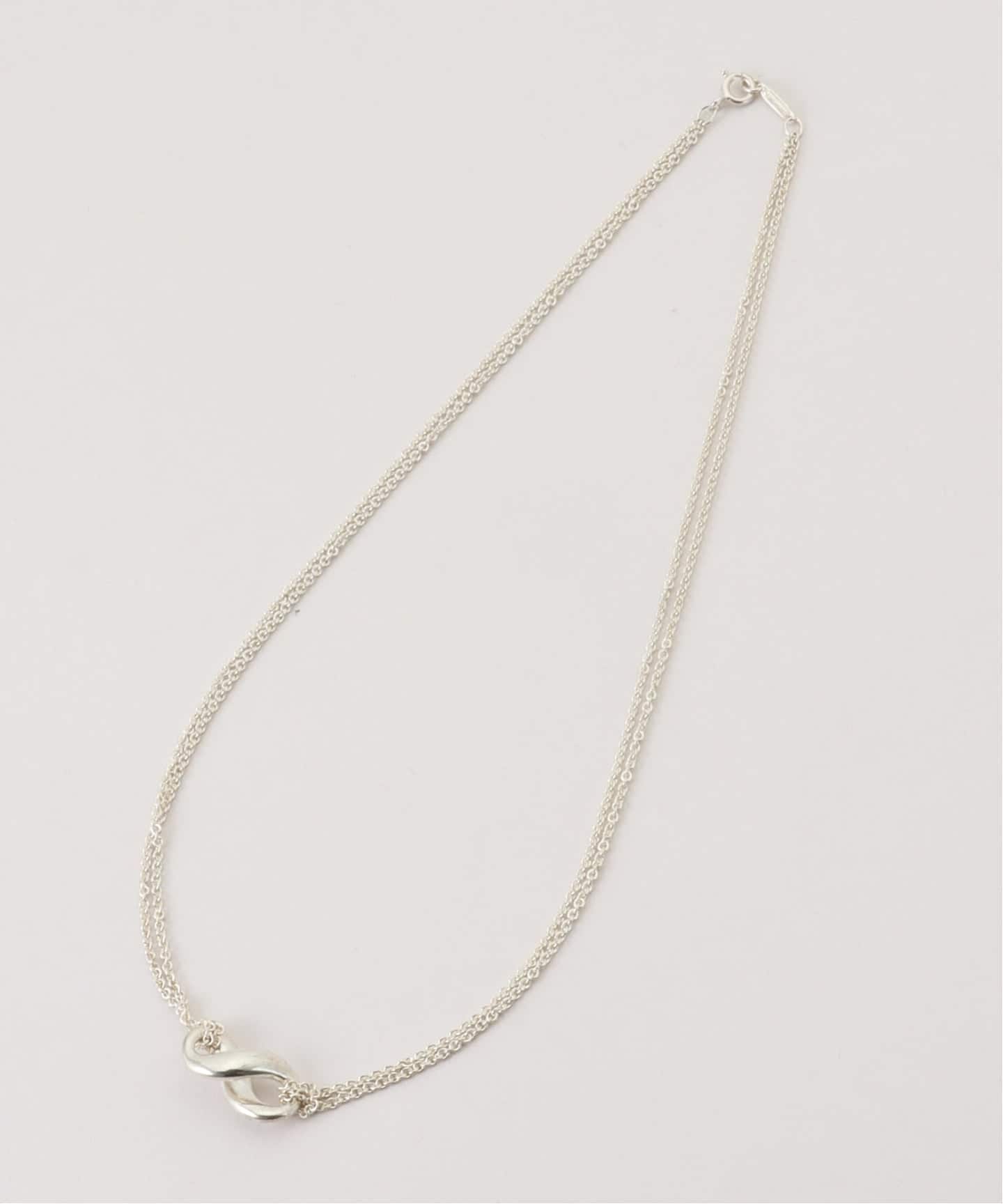VINTAGE TIFFANY&Co./ティファニー】Infinity double chain necklace