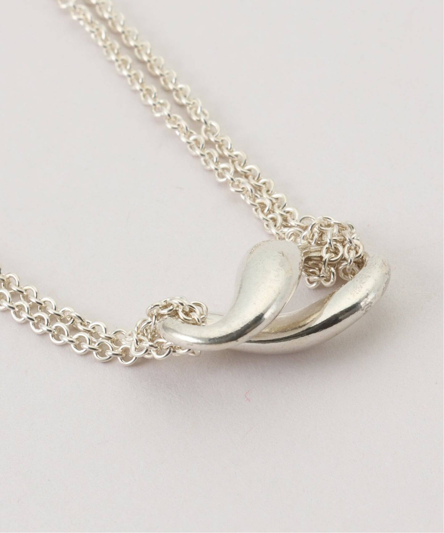 VINTAGE TIFFANY&Co./ティファニー】Infinity double chain necklace