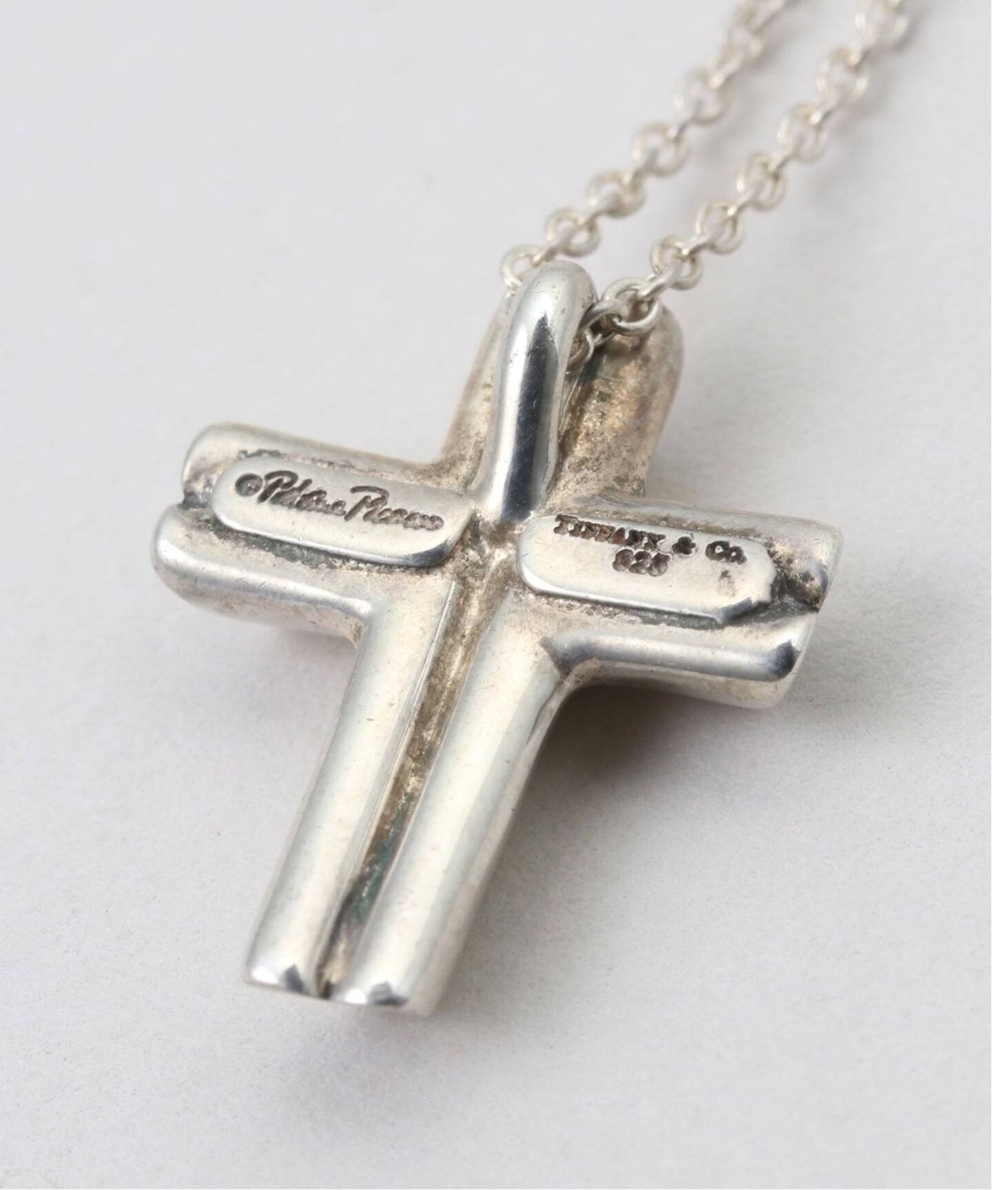 VINTAGE TIFFANY&Co./ティファニー】Tenderness cross necklace