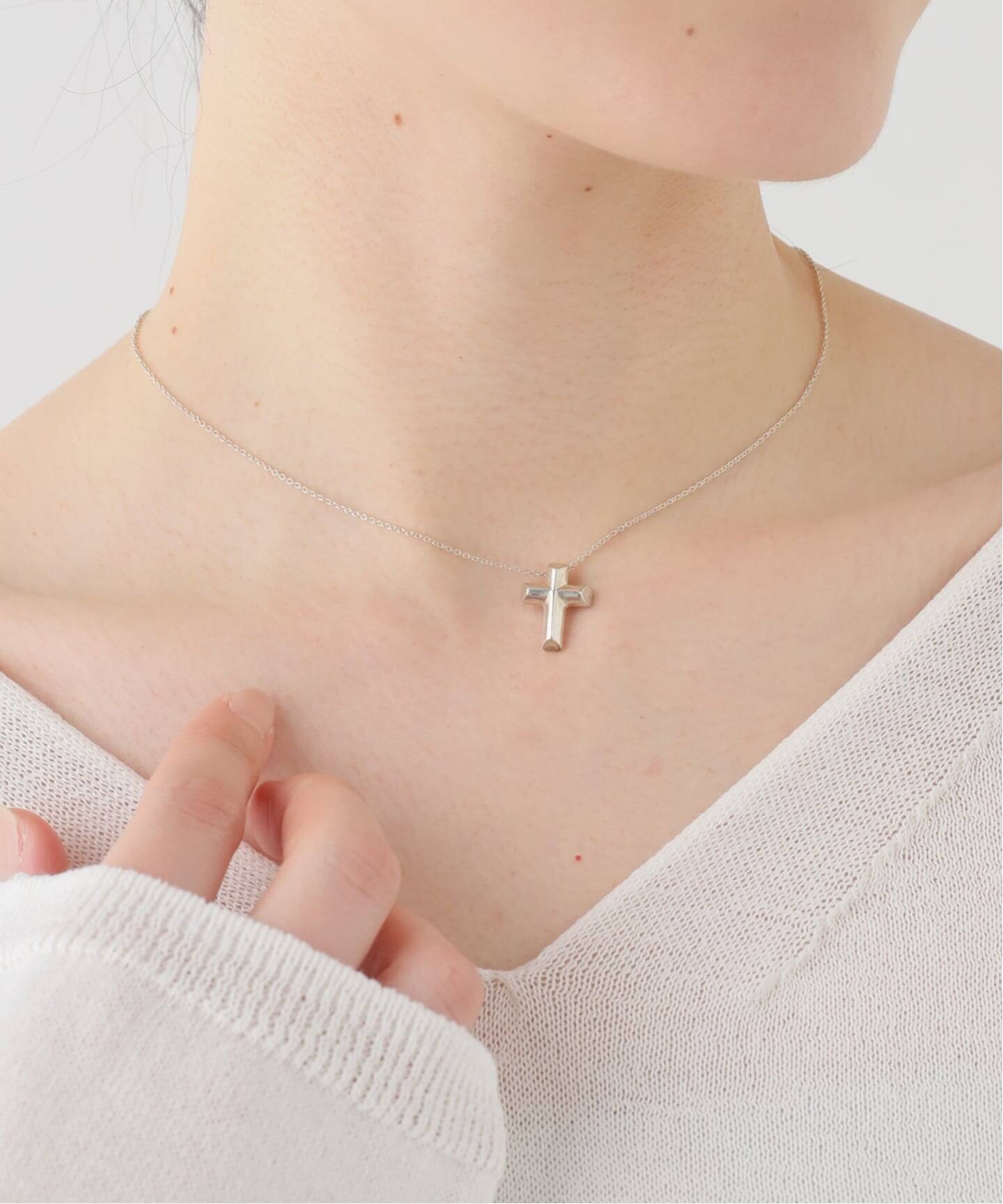 VINTAGE TIFFANY&Co./ティファニー】Tenderness cross necklace VINTAGE TIFFANY&Co./ティファニー】Tenderness cross necklace