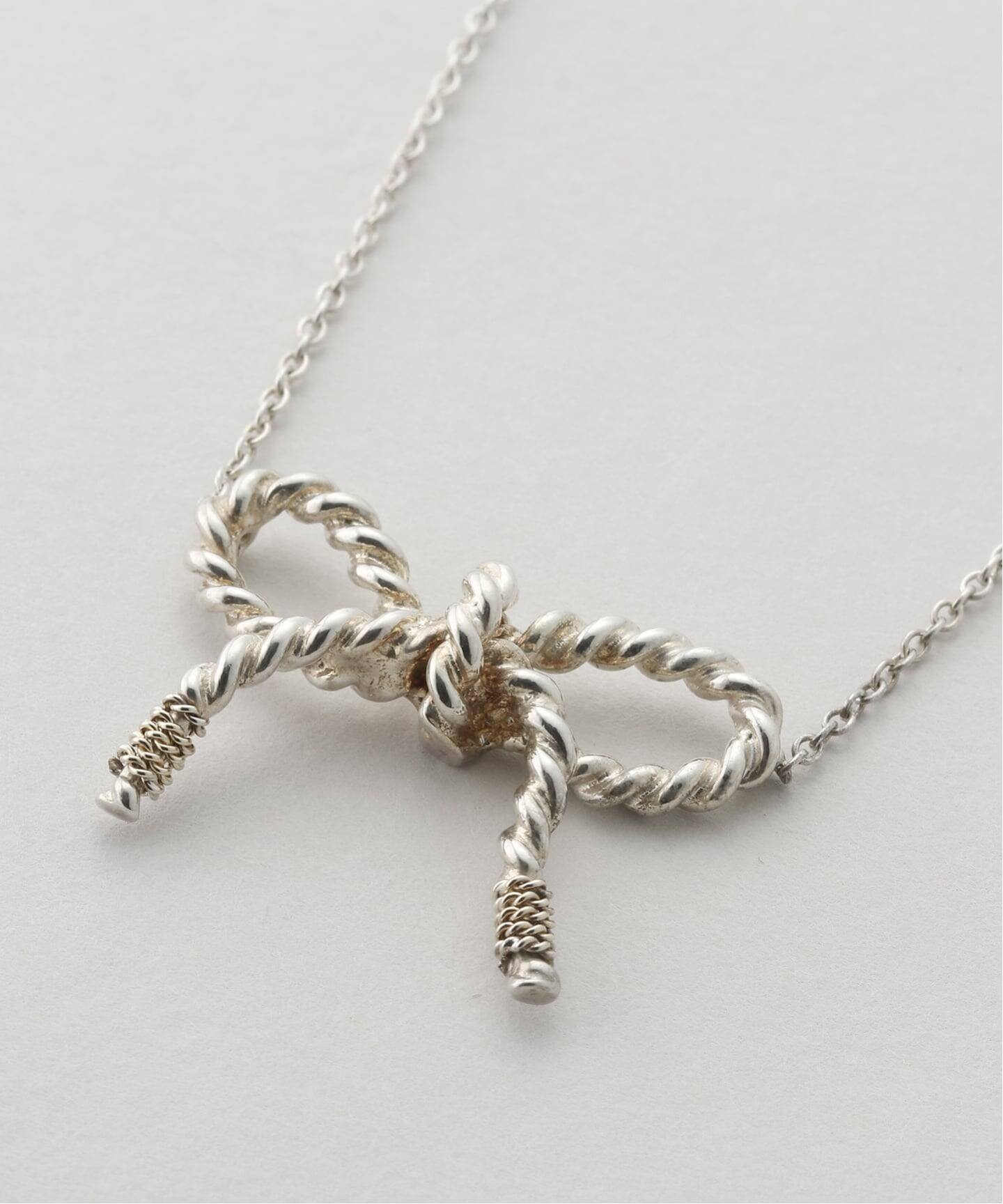 VINTAGE TIFFANY&Co./ティファニー】Rope ribbon necklace（ネックレス