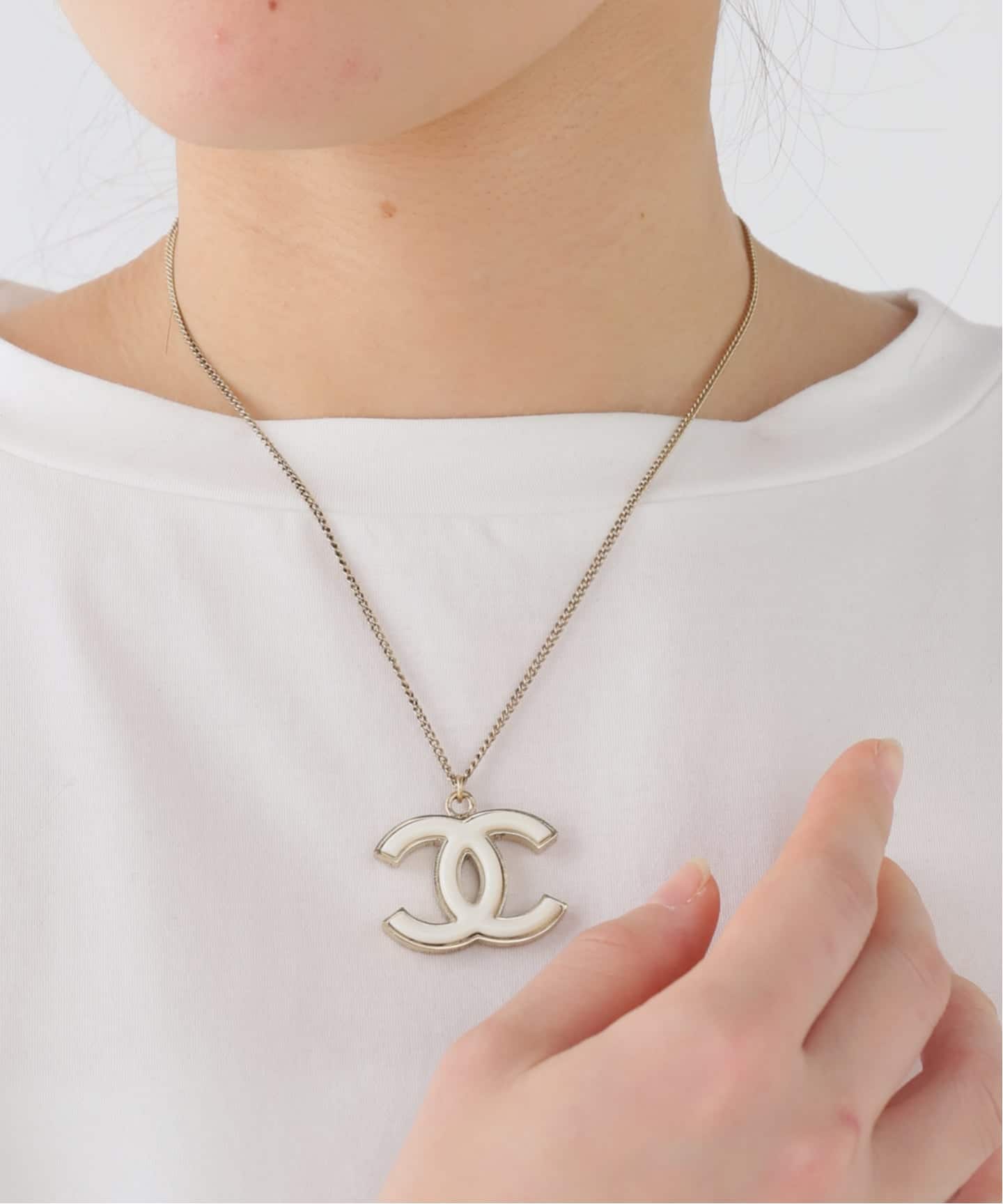 VINTAGE CHANEL/シャネル】CC necklace（ネックレス）｜ENSEMBLE