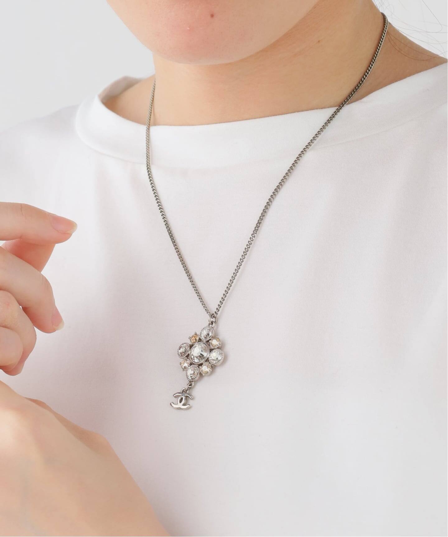 VINTAGE CHANEL/シャネル】CC necklace（ネックレス）｜ENSEMBLE