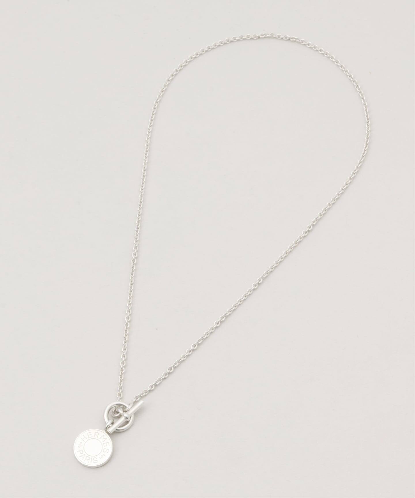VINTAGE HERMES/エルメス】Amulet sellier necklace（ネックレス