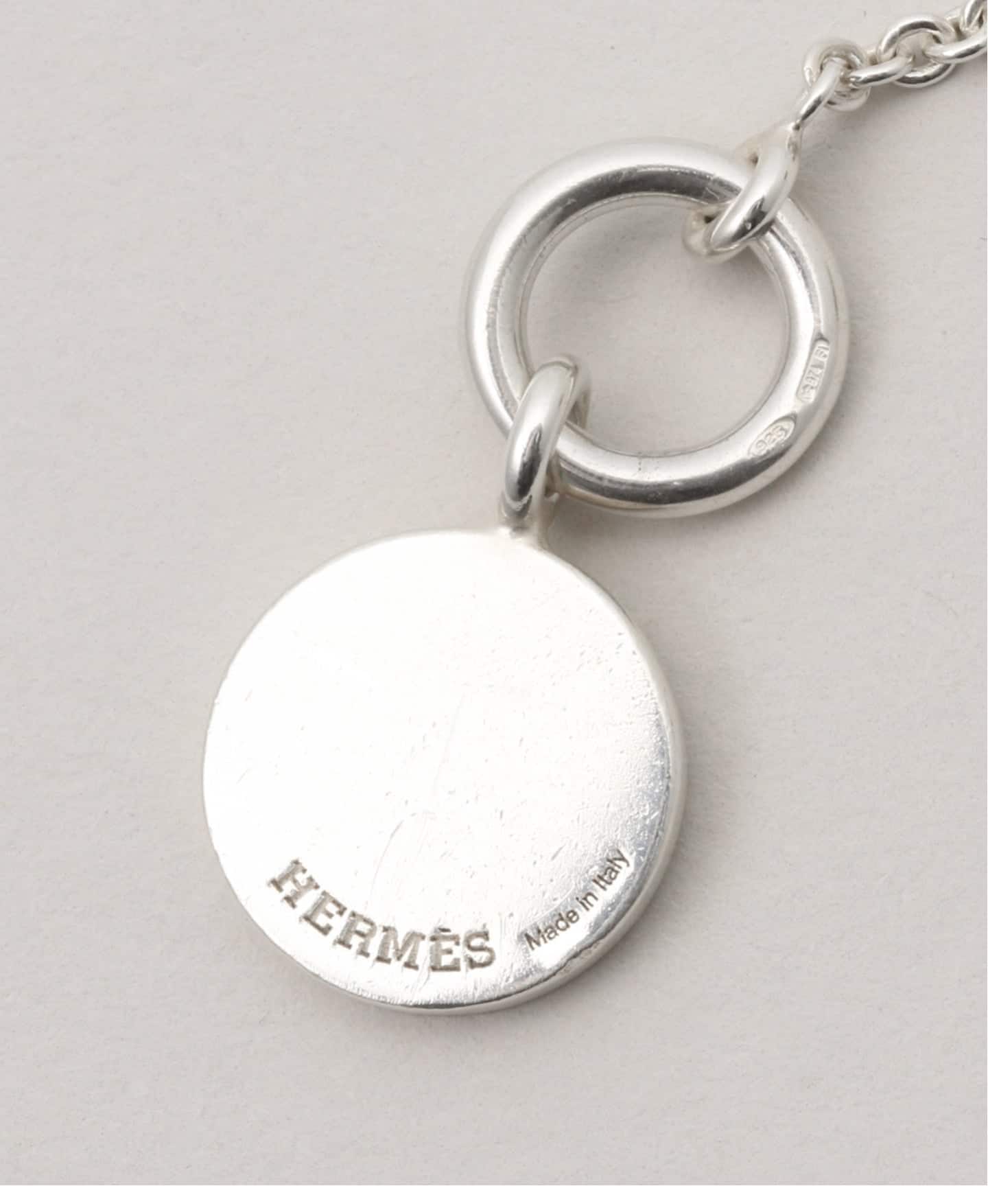 VINTAGE HERMES/エルメス】Amulet sellier necklace（ネックレス