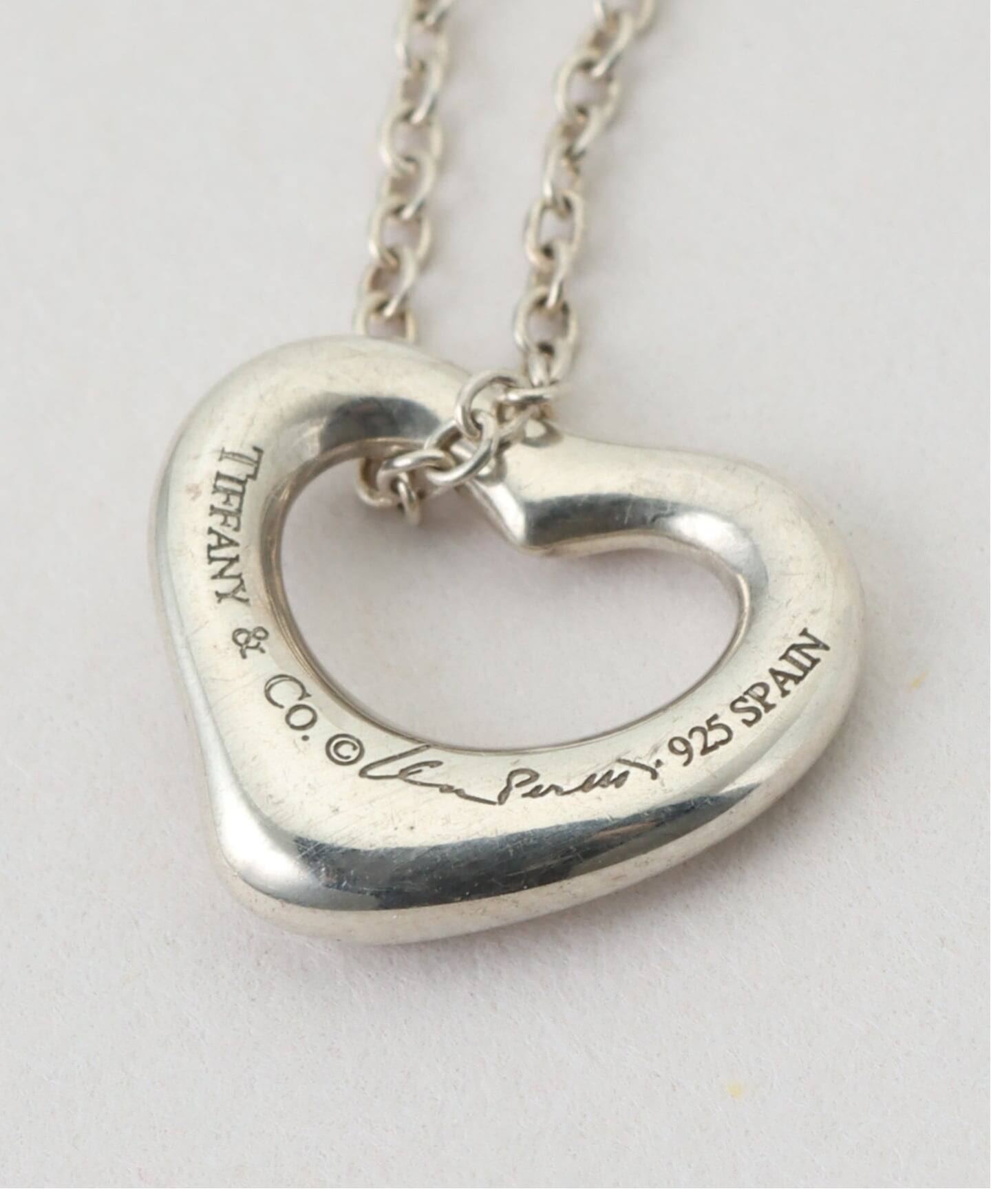 VINTAGE TIFFANY&Co./ティファニー】 Open heart necklace xs