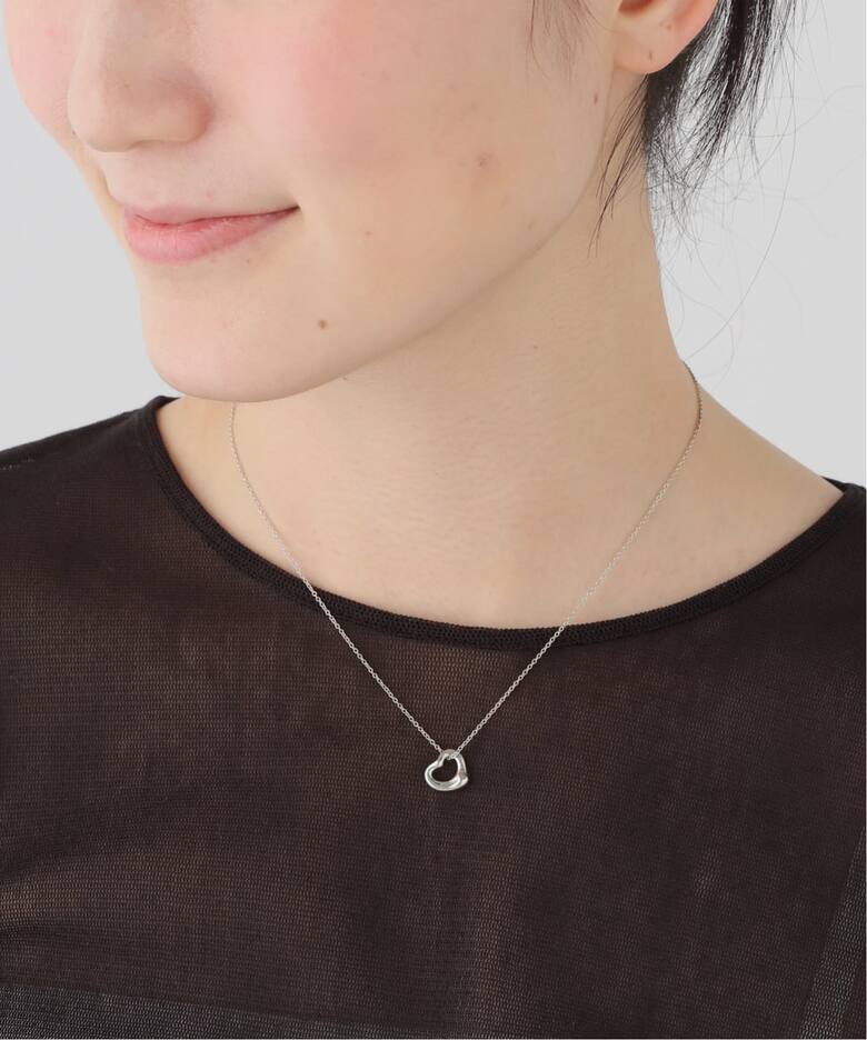 VINTAGE TIFFANY&Co./ティファニー】 Open heart necklace xs 