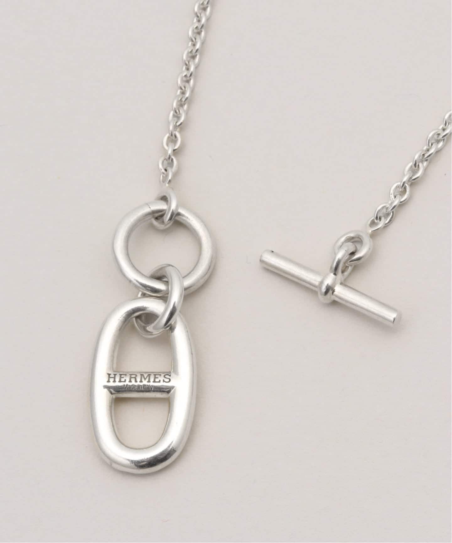VINTAGE HERMES/エルメス】Amulet Chaine dAncre necklace（ネックレス