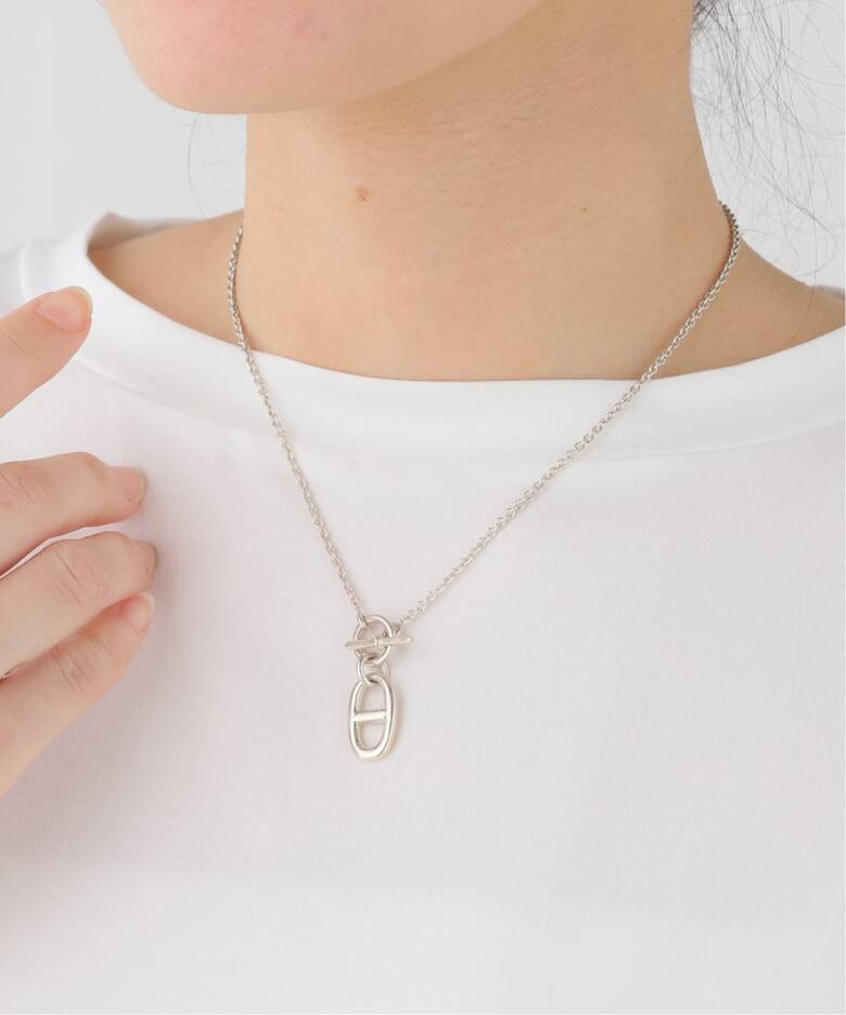 VINTAGE HERMES/エルメス】Amulet Chaine dAncre necklace（ネックレス 
