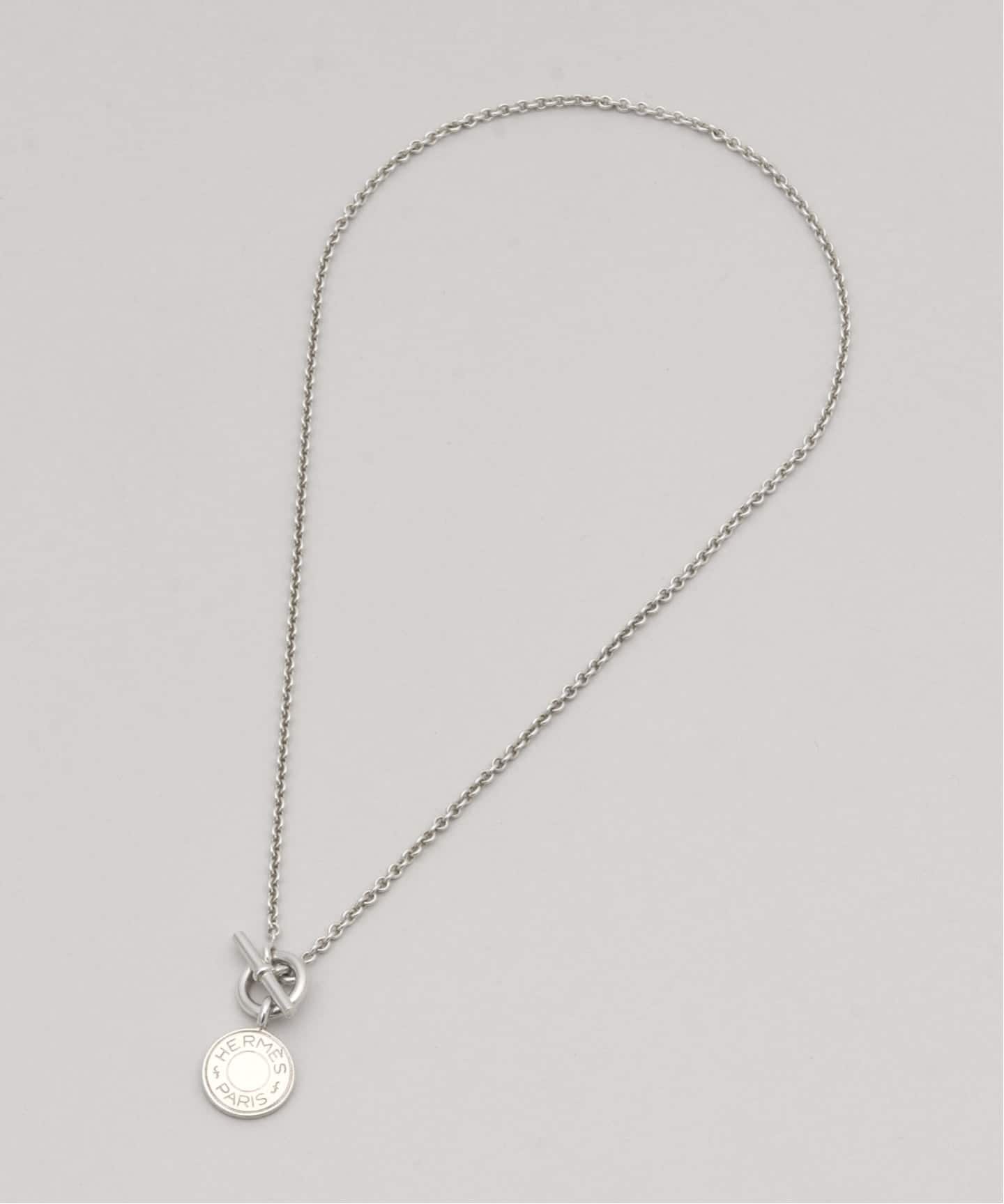VINTAGE HERMES/エルメス】Amulet sellier necklace（ネックレス