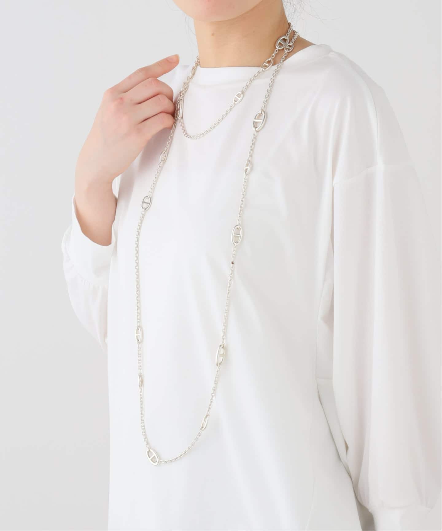 VINTAGE HERMES/エルメス】Farandole necklace 160（ネックレス