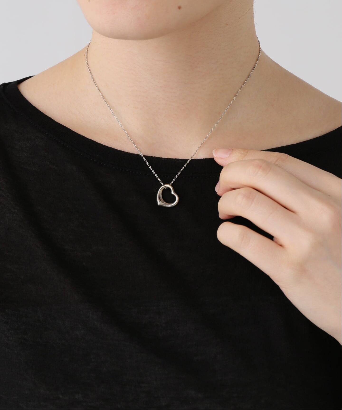 VINTAGE TIFFANY&Co./ティファニー】Open heart necklace s