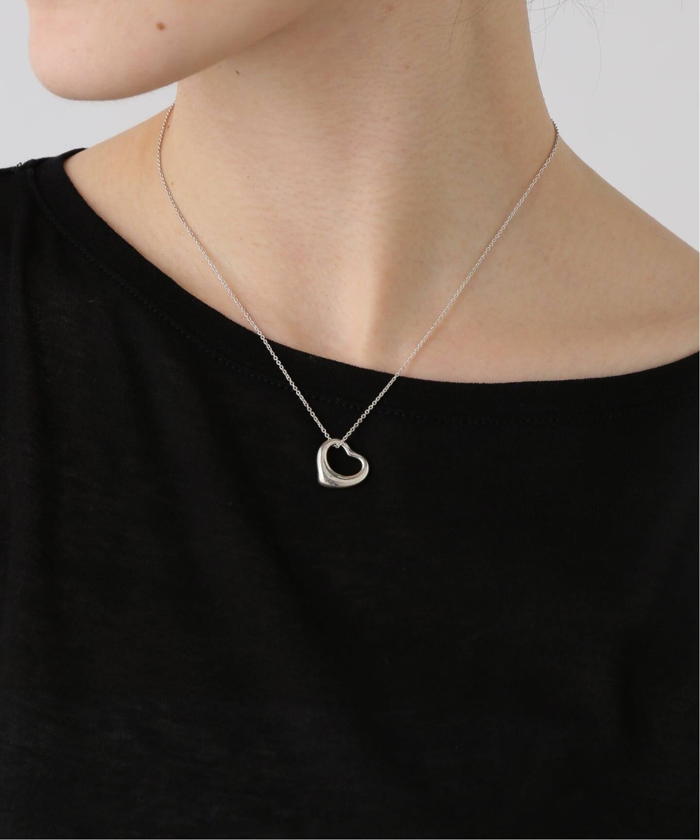Tiffany & Co. ネックレス　オールドティファニー VINTAGE TIFFANY&Co./ティファニー】Open heart necklace s