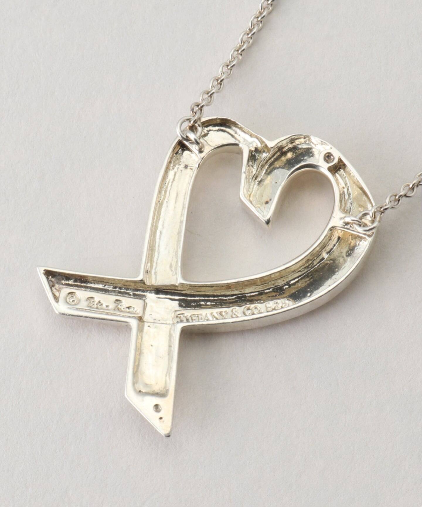 VINTAGE TIFFANY&Co./ティファニー】Loving heart necklace