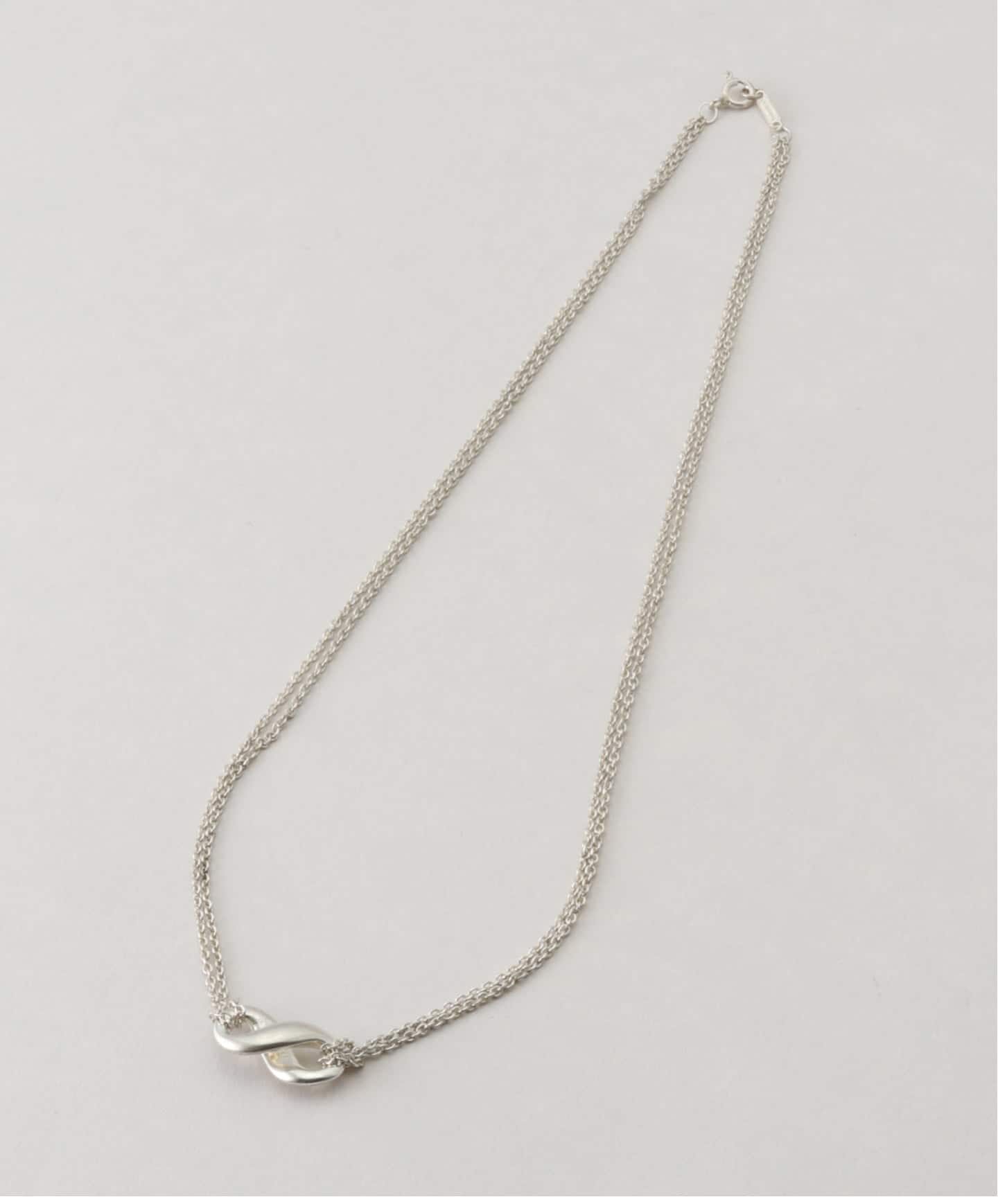 VINTAGE TIFFANY&Co./ティファニー】 Infinity double chain necklace