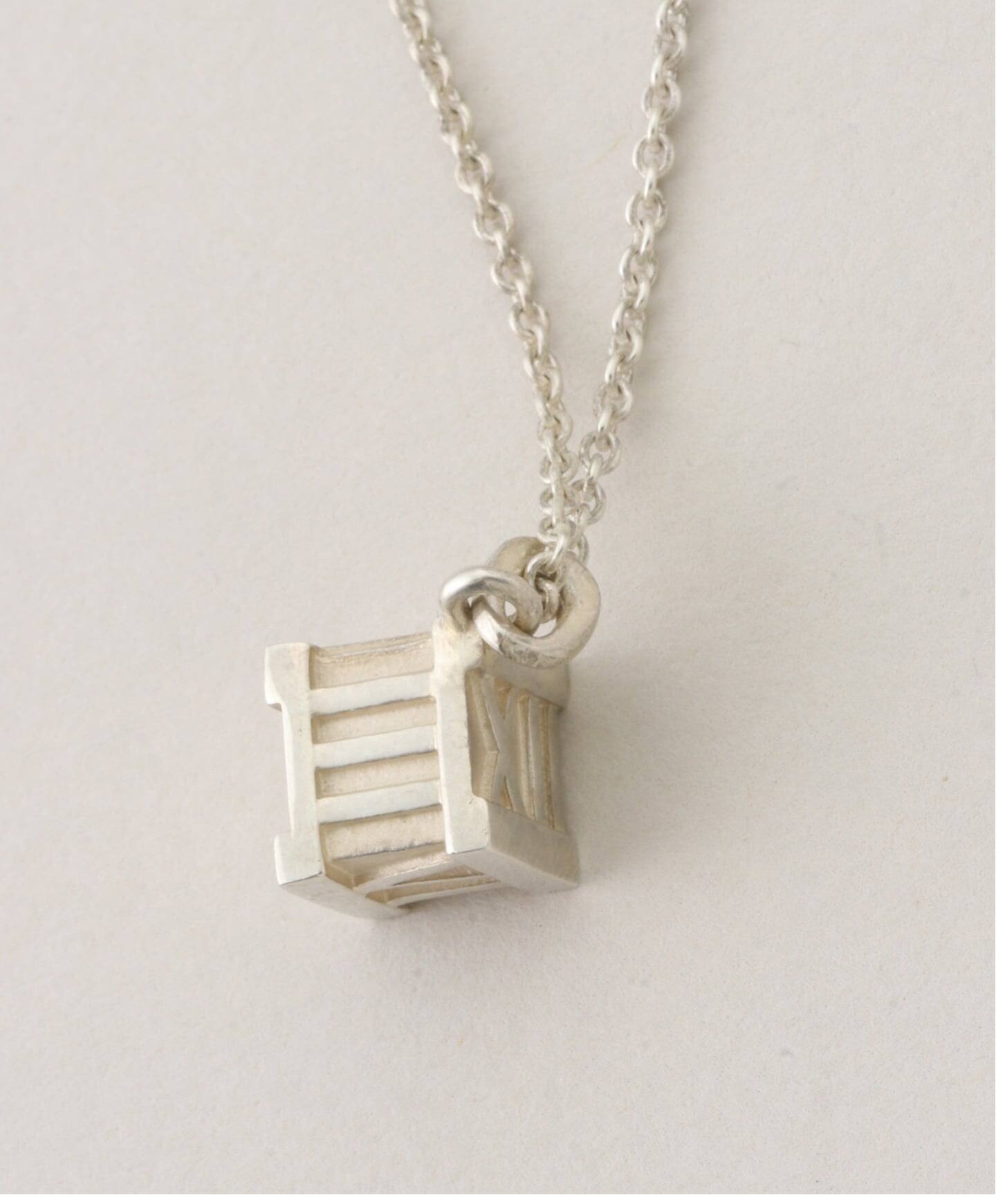 VINTAGE TIFFANY&Co./ティファニー】Atlas cube necklace（ネックレス