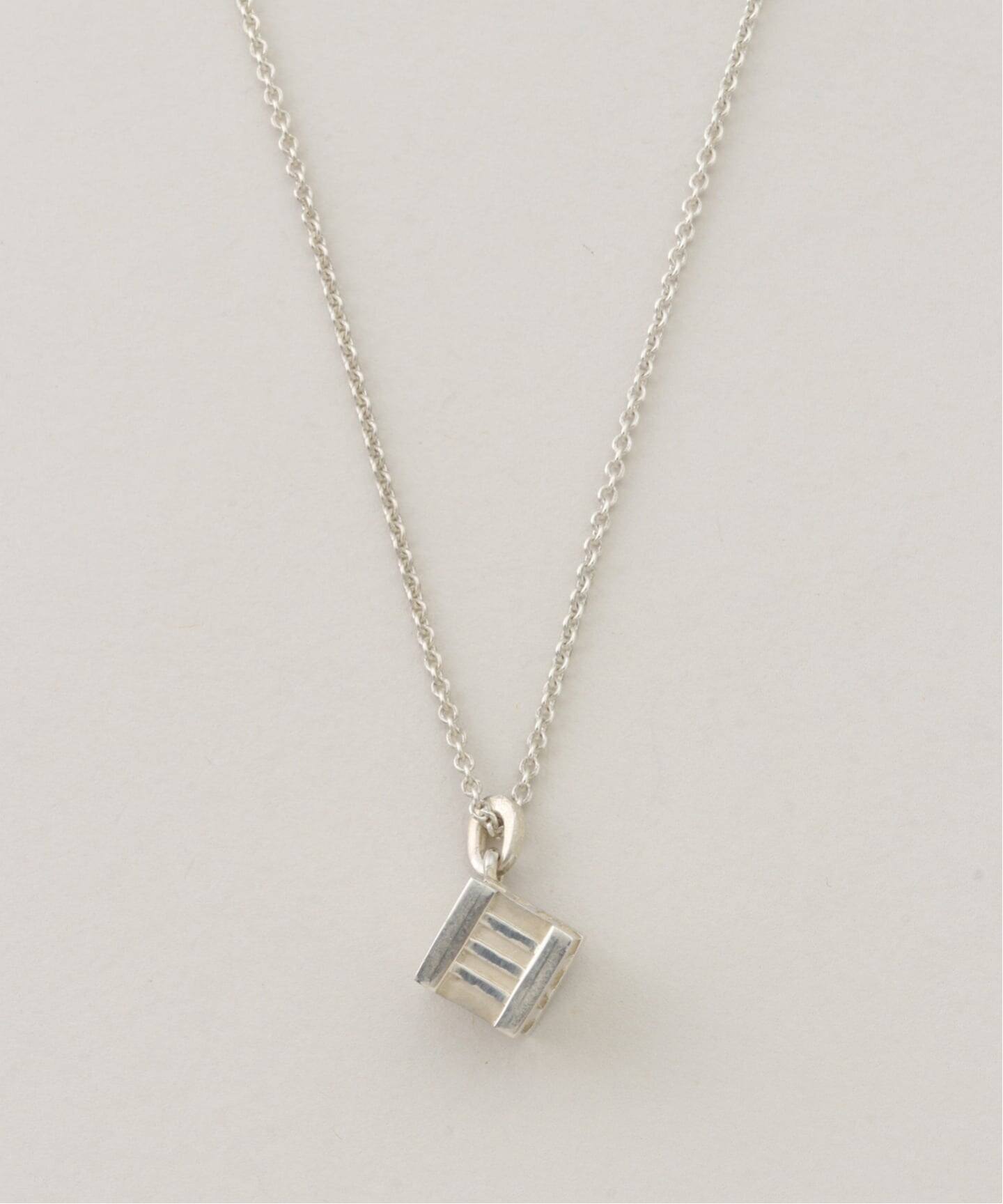 VINTAGE TIFFANY&Co./ティファニー】Atlas cube necklace（ネックレス 