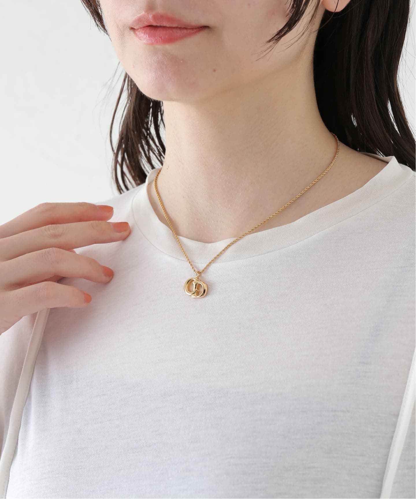 VINTAGE DIOR/ディオール】necklace logo（ネックレス）｜ENSEMBLE