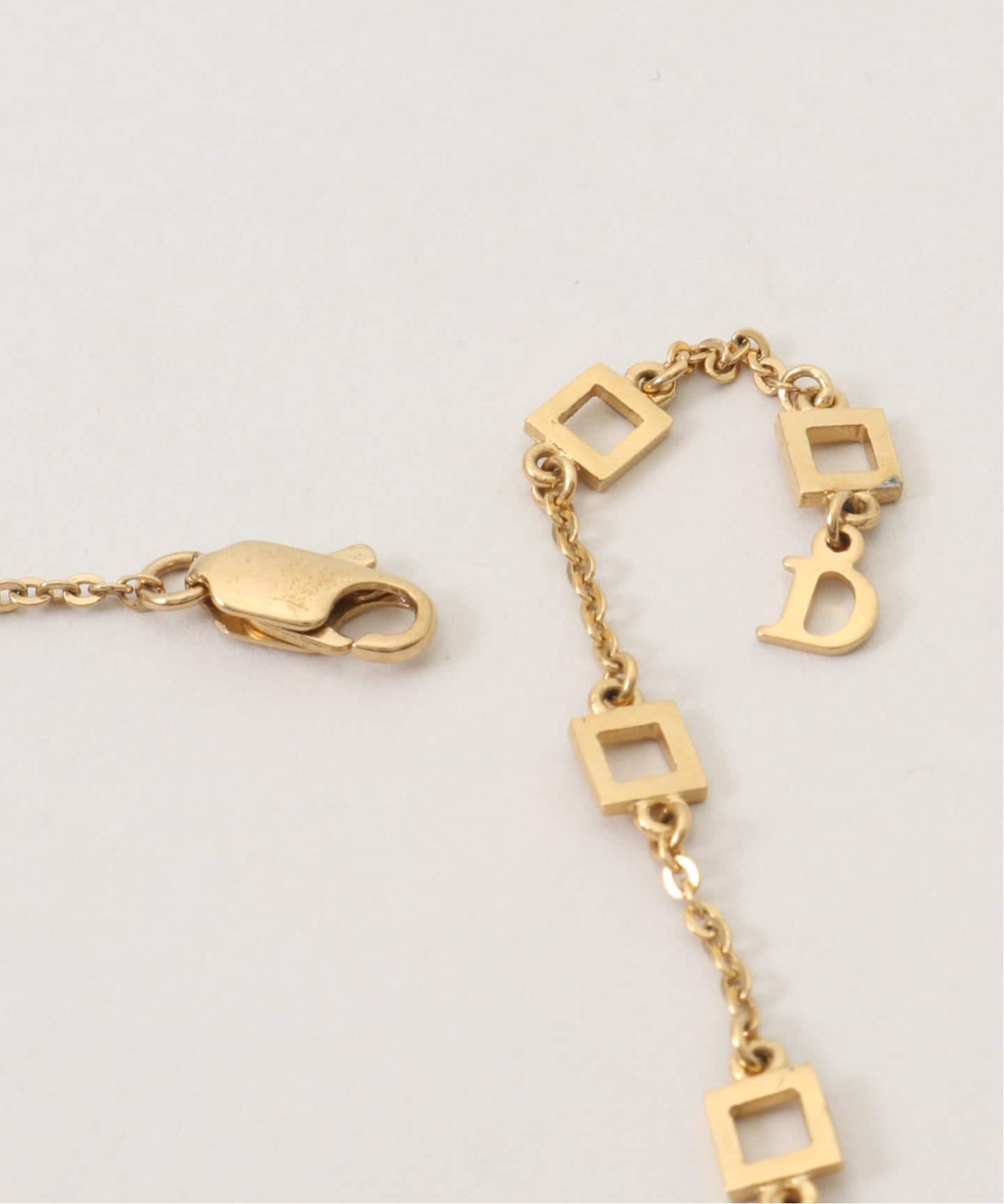 VINTAGE DIOR/ディオール】 necklace logo heart allow（ネックレス
