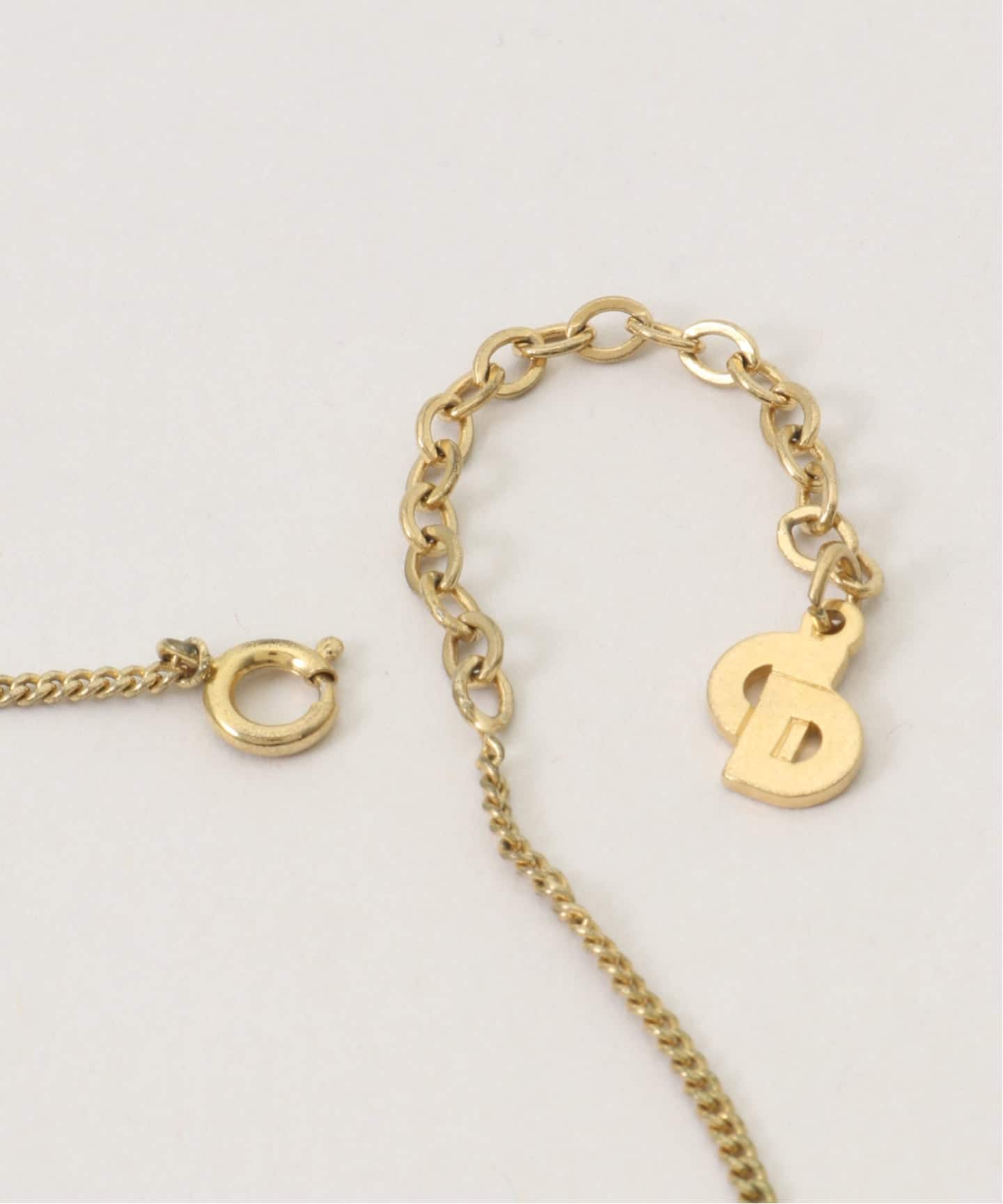 VINTAGE DIOR/ディオール】necklace logo oval（ネックレス