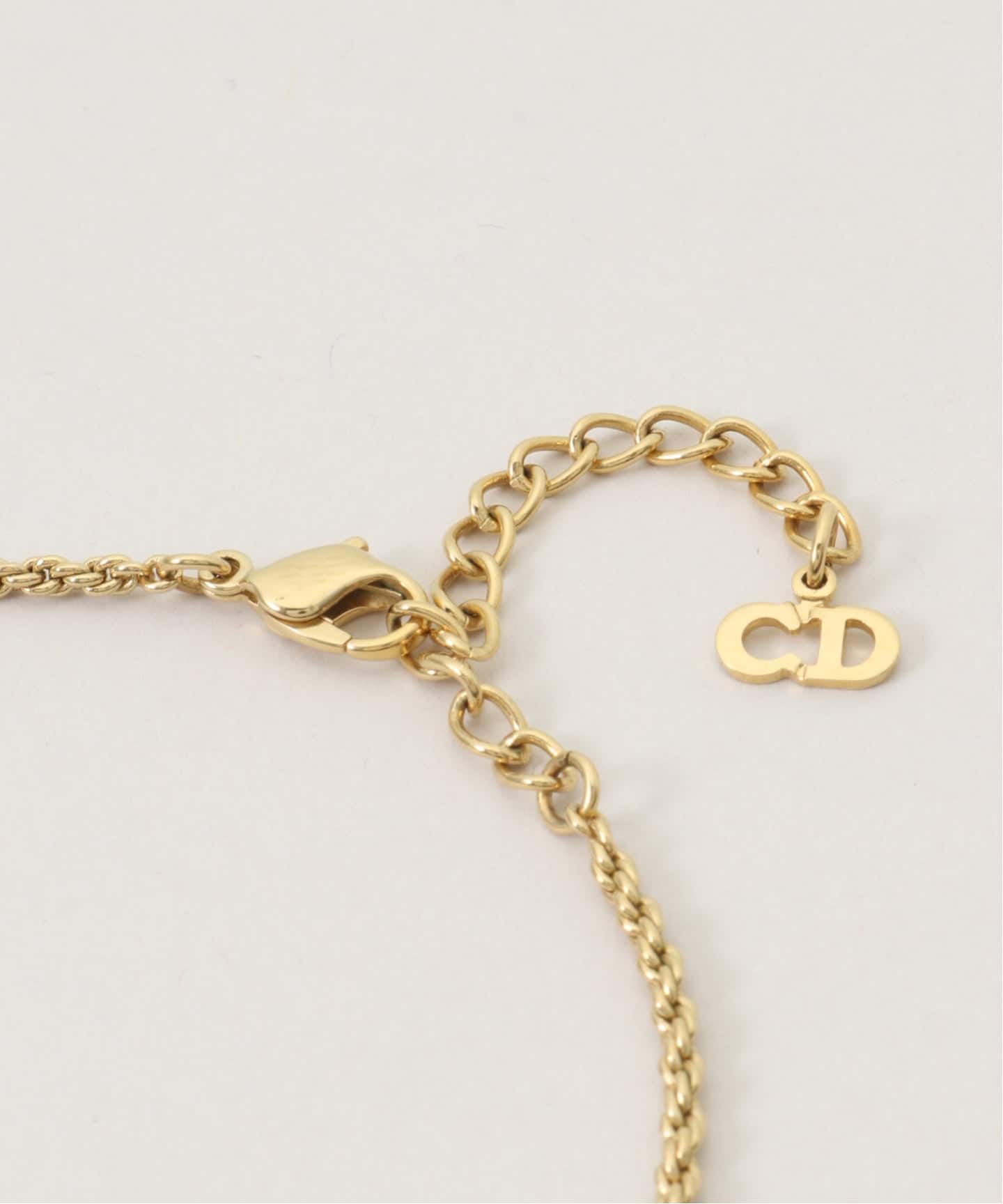 専用▶︎クリスチャンディオール プレタポルテ ヴィンテージ アンサンブル VINTAGE DIOR/ディオール】necklace logo（ネックレス）｜ENSEMBLE