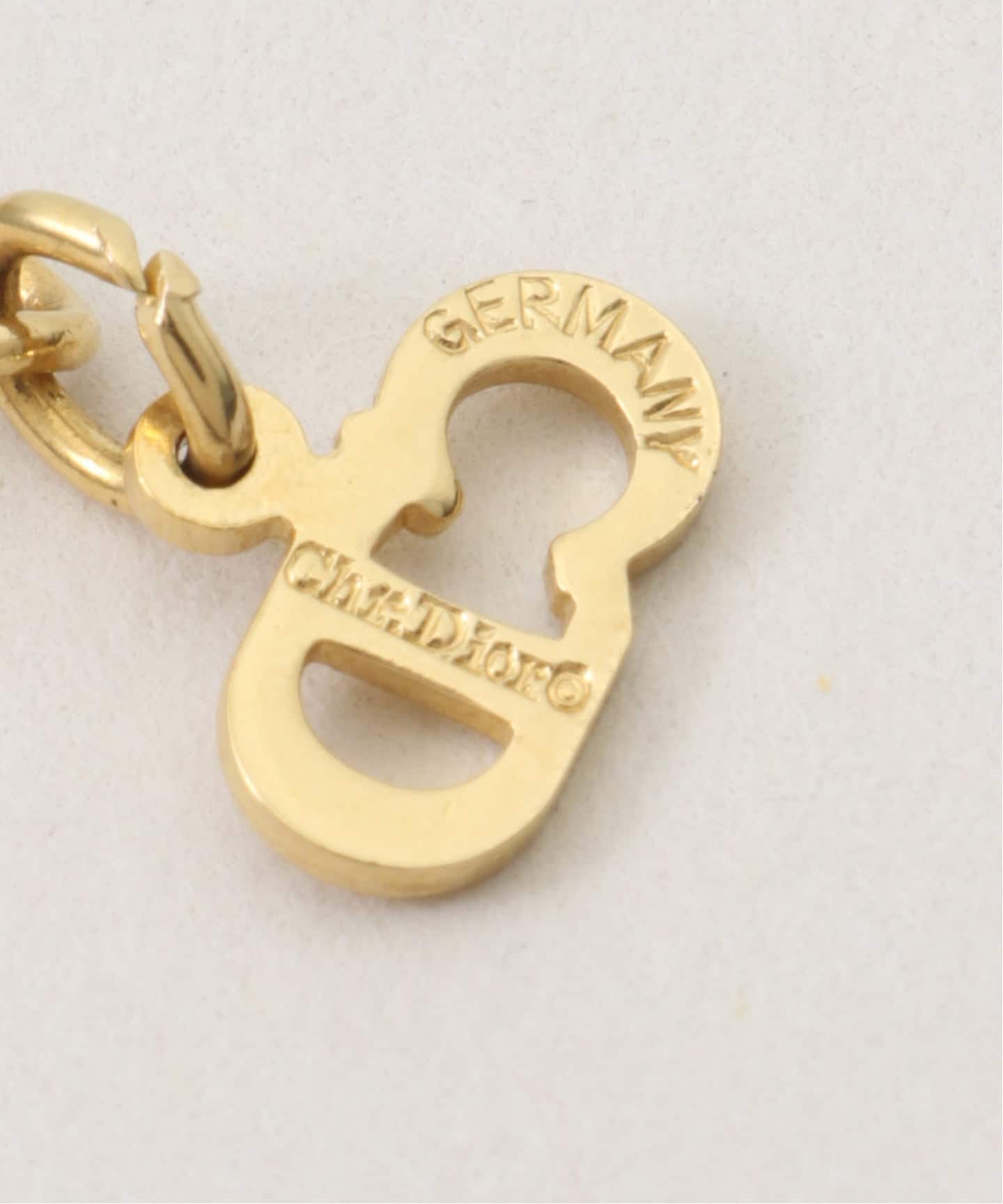 専用▶︎クリスチャンディオール プレタポルテ ヴィンテージ アンサンブル VINTAGE DIOR/ディオール】necklace logo（ネックレス）｜ENSEMBLE