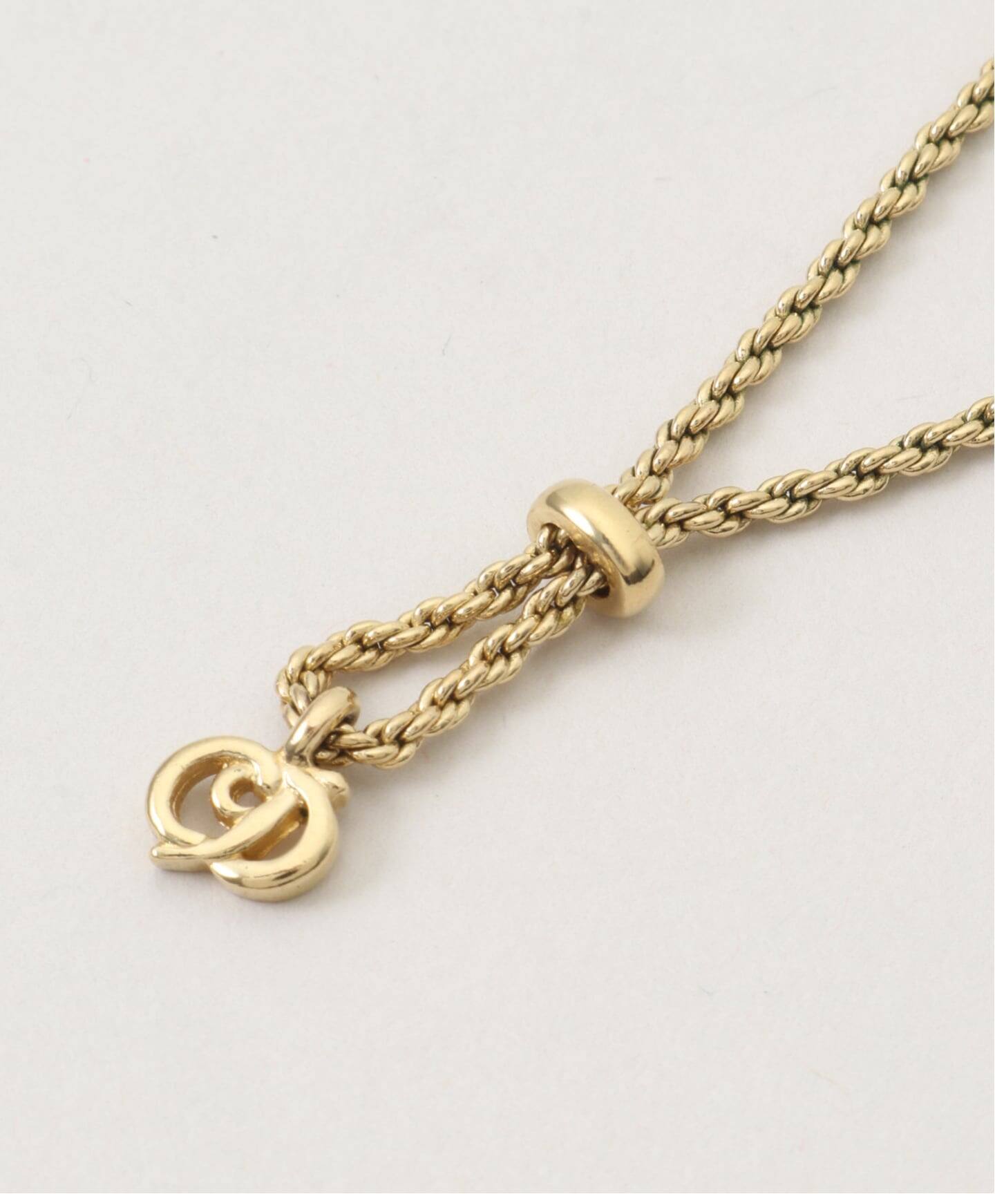 VINTAGE DIOR/ディオール】necklace logo（ネックレス）｜ENSEMBLE