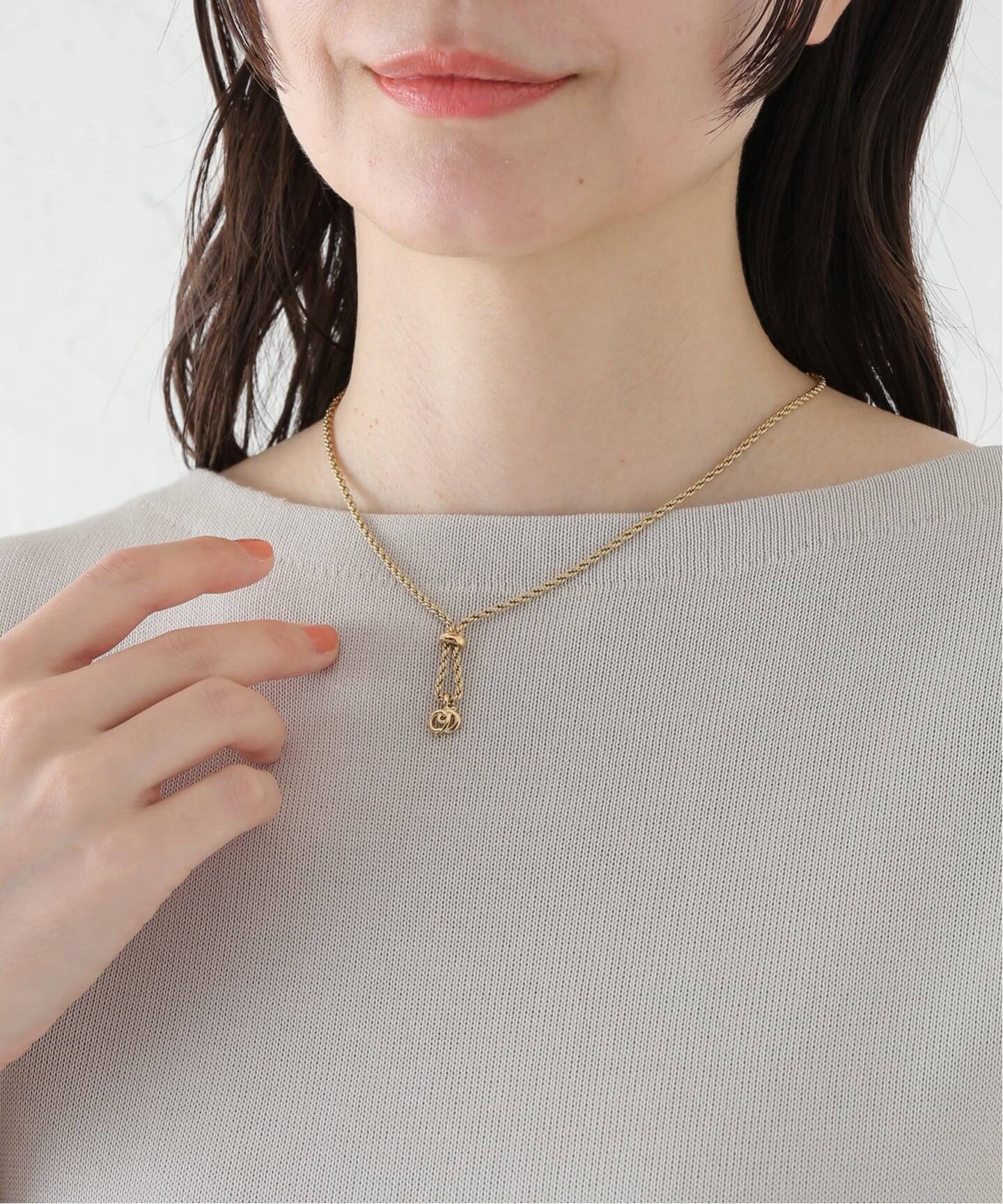 VINTAGE DIOR/ディオール】necklace logo（ネックレス）｜ENSEMBLE