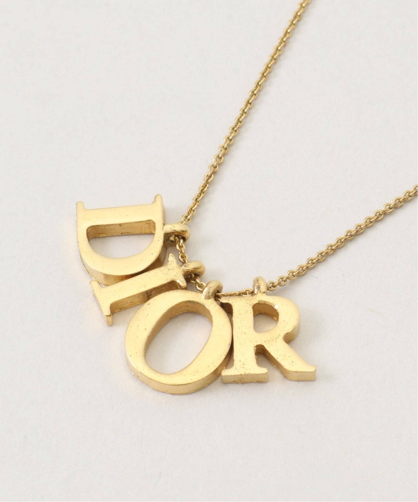VINTAGE DIOR/ディオール】necklace logo（ネックレス）｜ENSEMBLE
