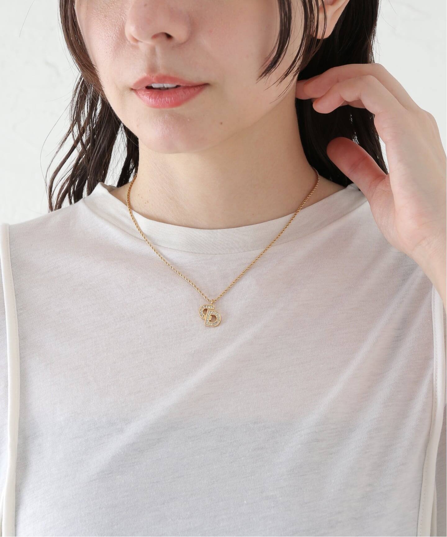 VINTAGE DIOR/ディオール】necklace logo（ネックレス）｜ENSEMBLE