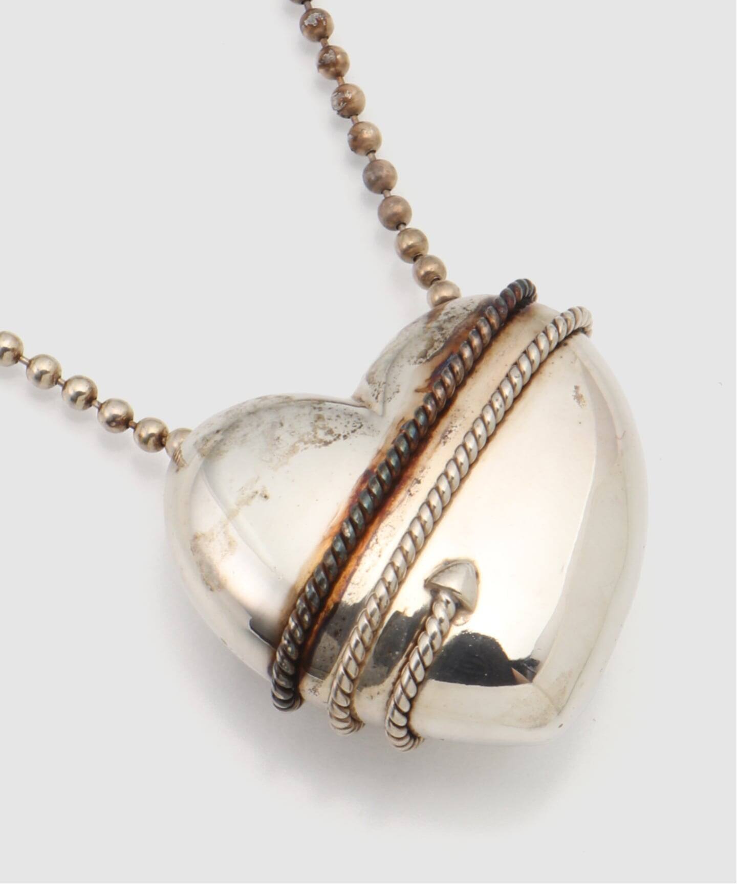 VINTAGE TIFFANY&Co./ティファニー】Heart arrow necklace xl ball