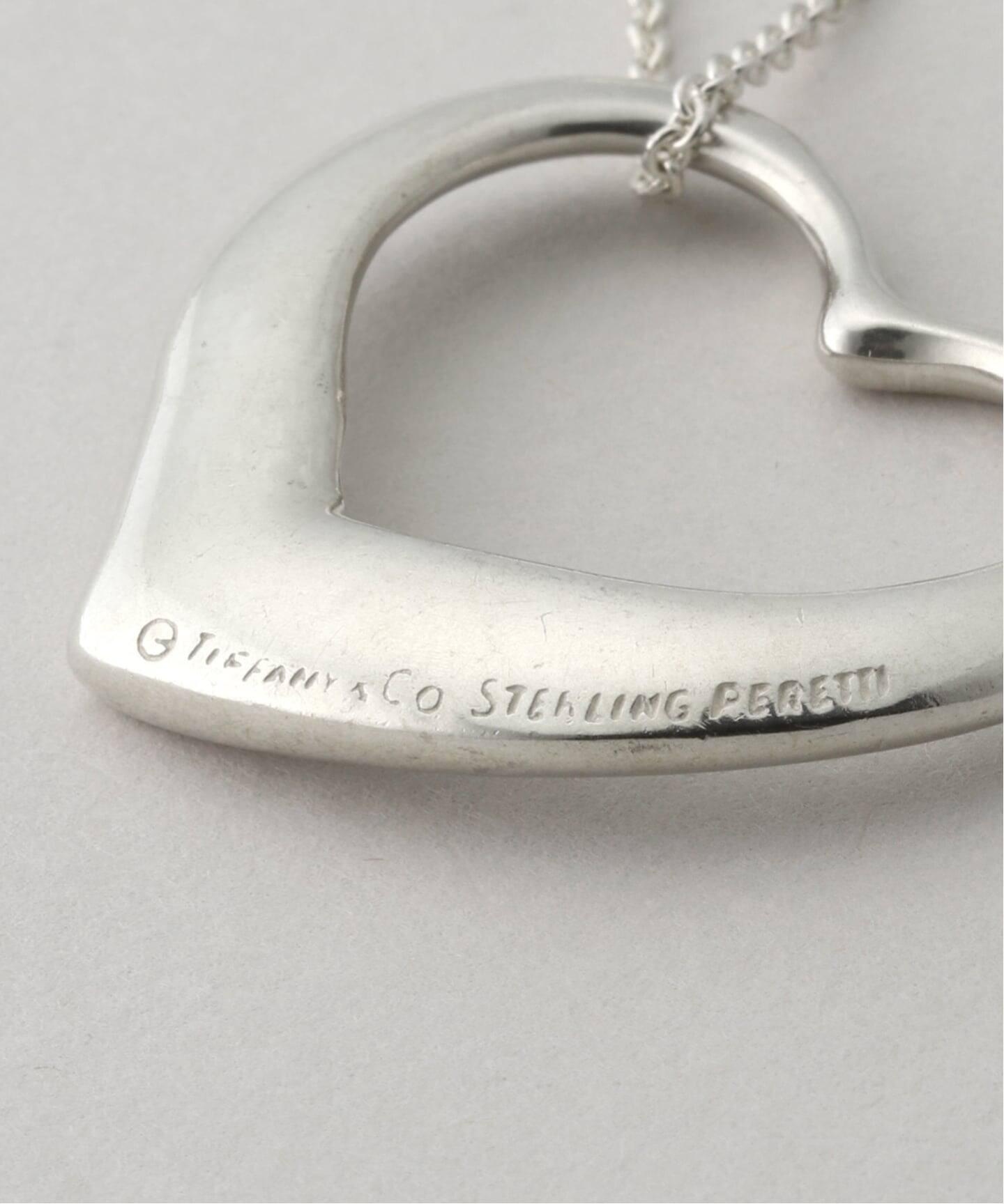 VINTAGE TIFFANY&Co./ティファニー】Open heart necklace xl