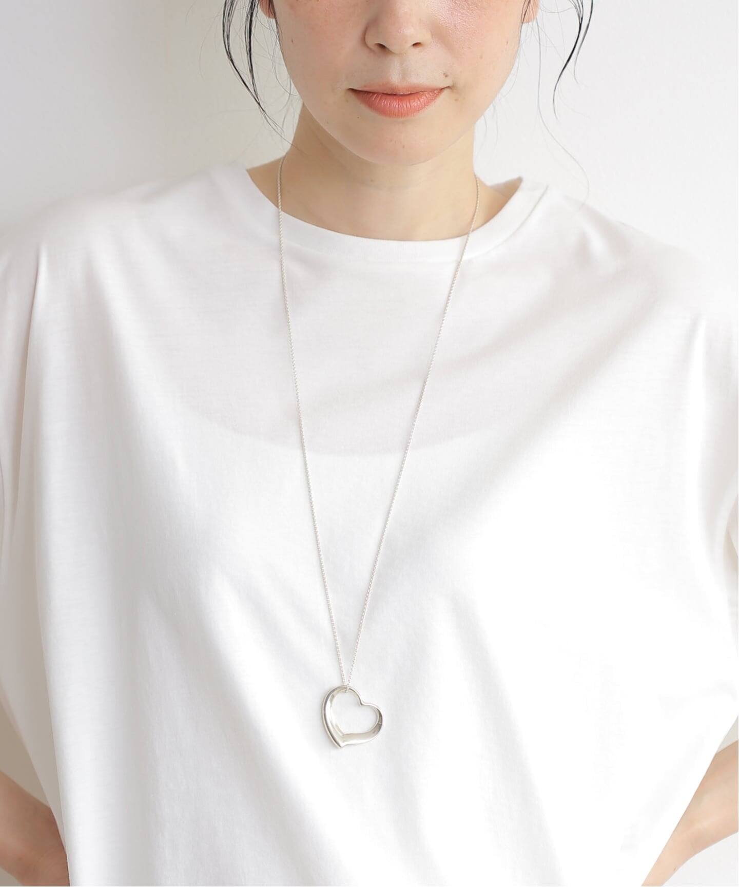 VINTAGE TIFFANY&Co./ティファニー】Open heart necklace xl 