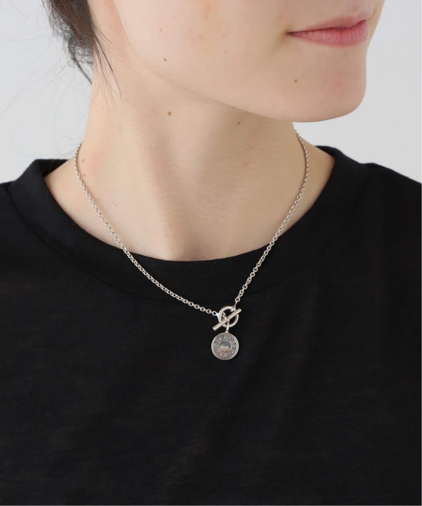 アクセサリー HERMES vintage VINTAGE HERMES/エルメス】Amulet sellier necklace（ネックレス