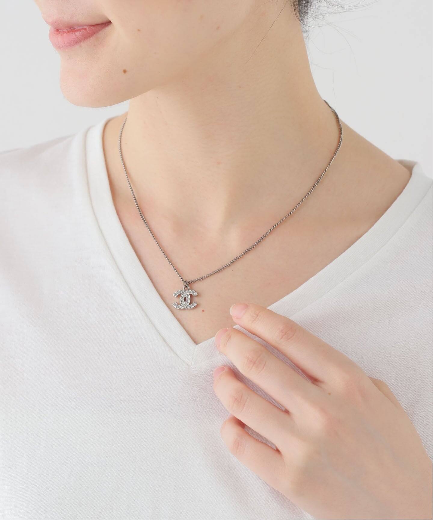 VINTAGE CHANEL/シャネル】CC necklace（ネックレス）｜ENSEMBLE
