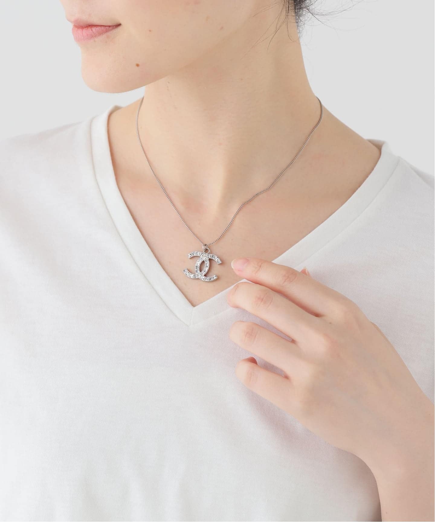 VINTAGE CHANEL/シャネル】CC necklace（ネックレス）｜ENSEMBLE