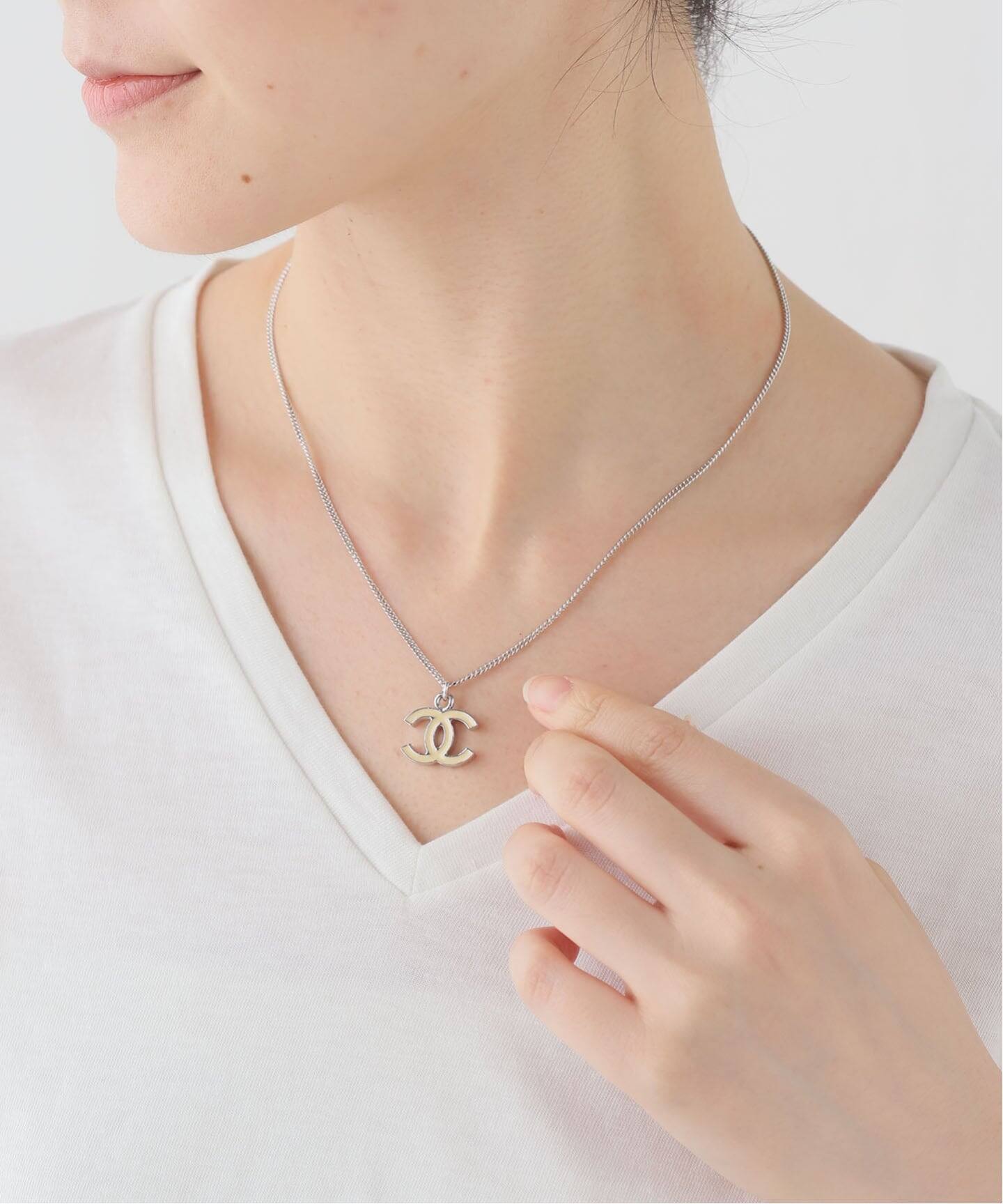 VINTAGE CHANEL/シャネル】CC necklace（ネックレス）｜ENSEMBLE