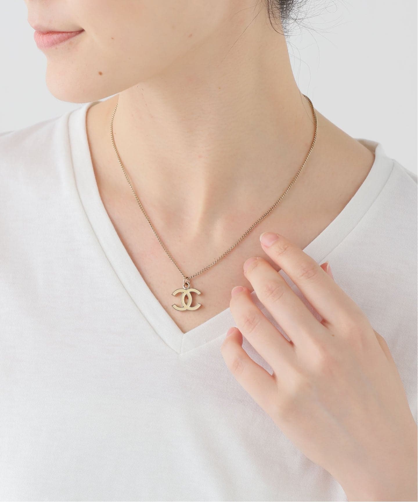 VINTAGE CHANEL/シャネル】CC necklace（ネックレス）｜ENSEMBLE