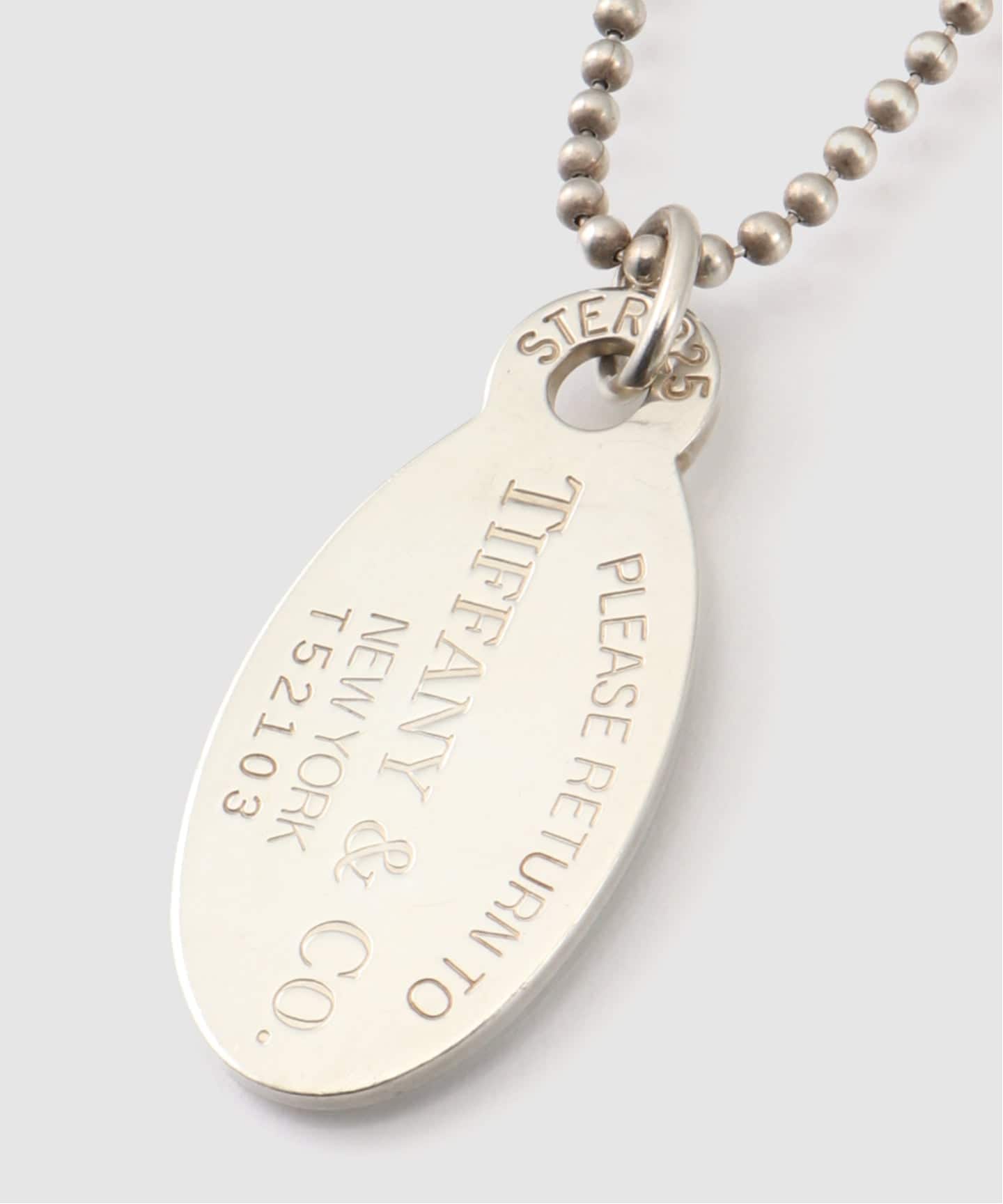 VINTAGE TIFFANY&Co./ティファニー】Return to oval ball chain