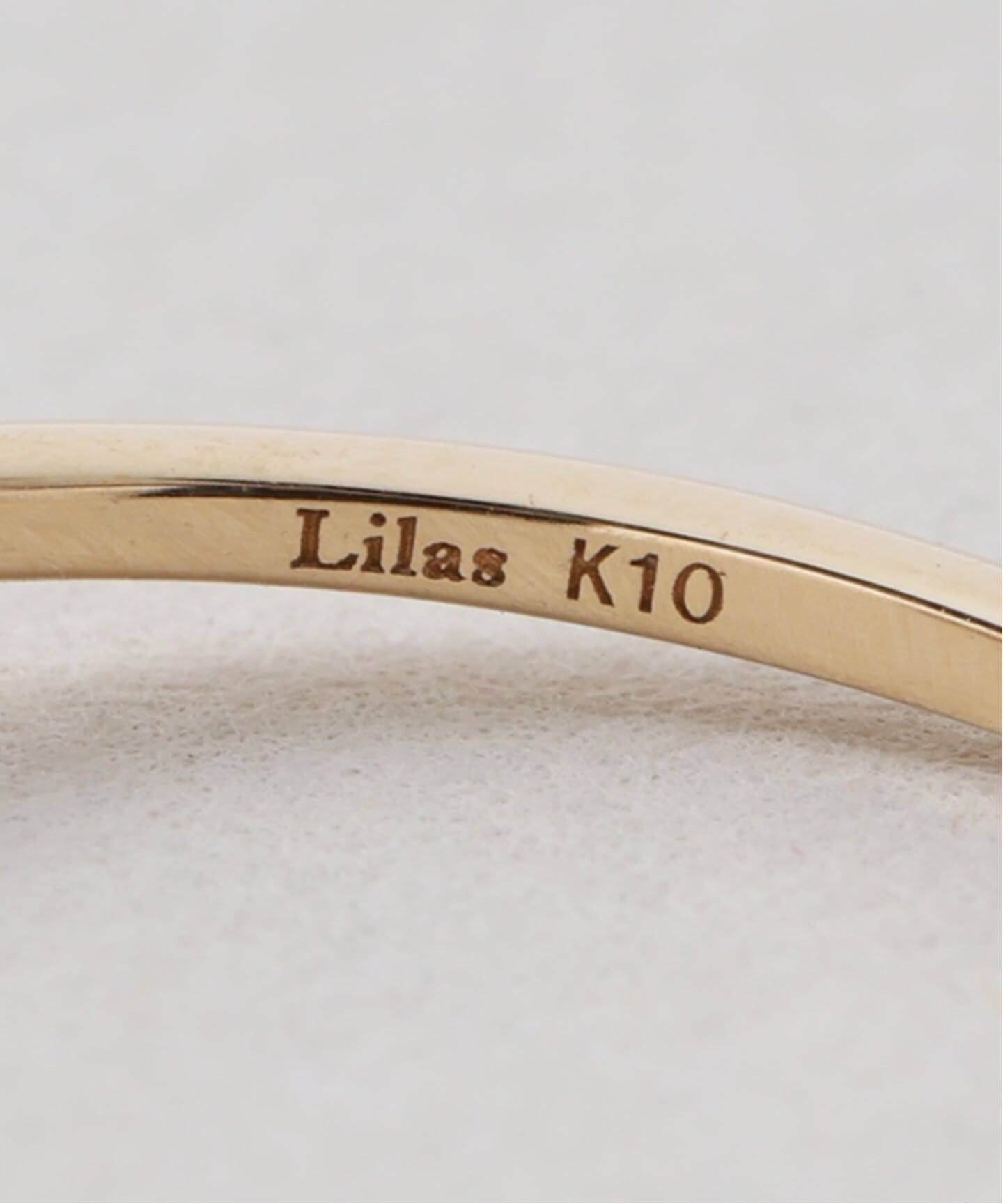 ブラックダイヤローズカットリング K10（リング）｜Lilas（リラ）の