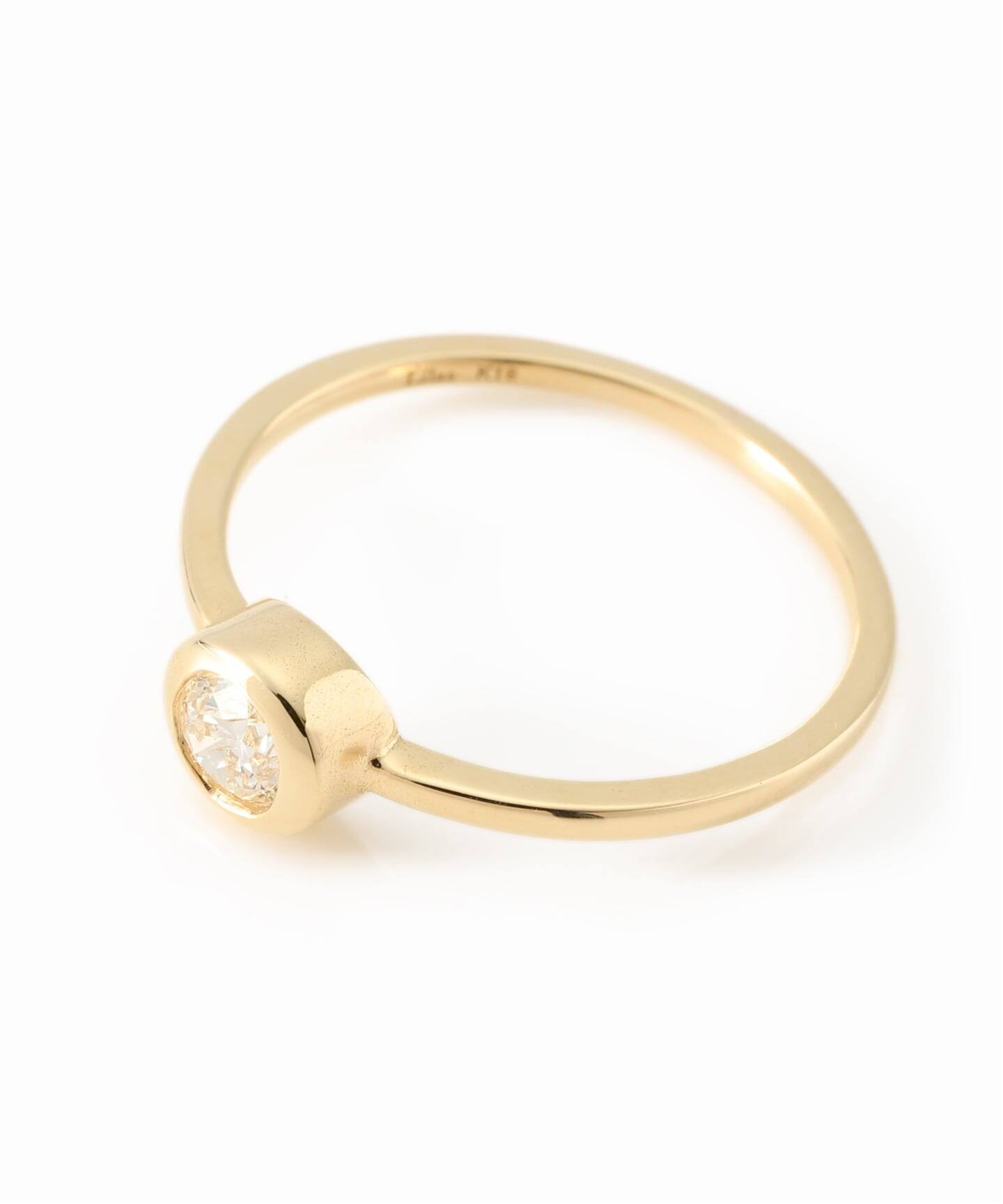 lilas スピックアンドスパン　フクリン　18k ダイヤリング　13号 lilas スピックアンドスパン フクリン 18k ダイヤリング 13号 - メルカリ