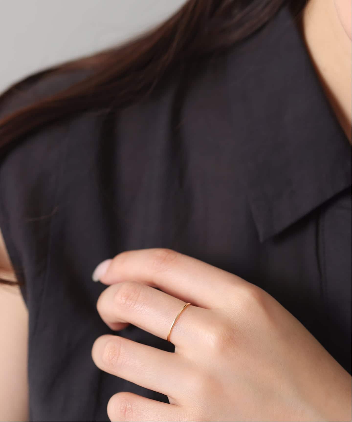 スキニーリング K18（リング）｜Lilas（リラ）の通販｜BAYCREW'S STORE